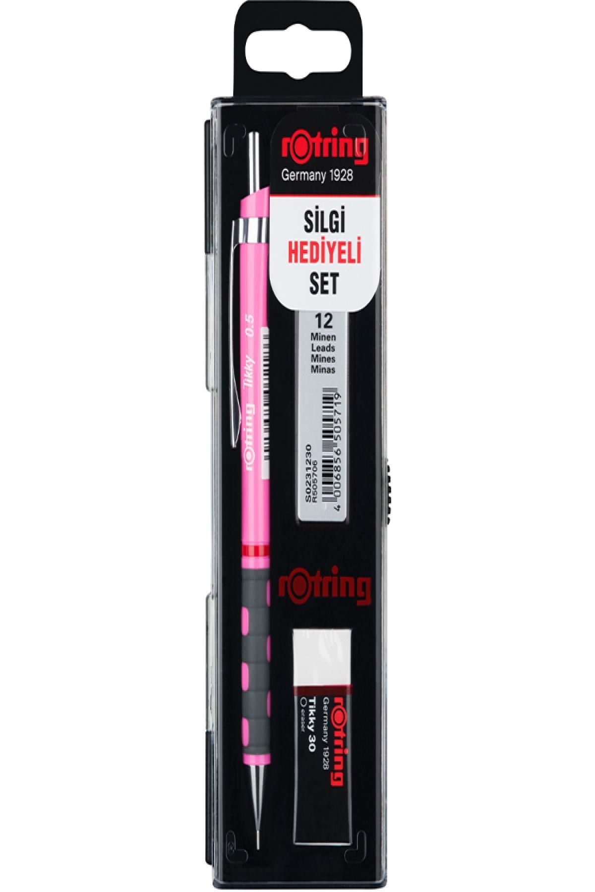 Genel Markalar Rotring Versatil Kalem Tikky Set 0.5 Mm Neon Pembe Ro Kk07 05 Npembe05