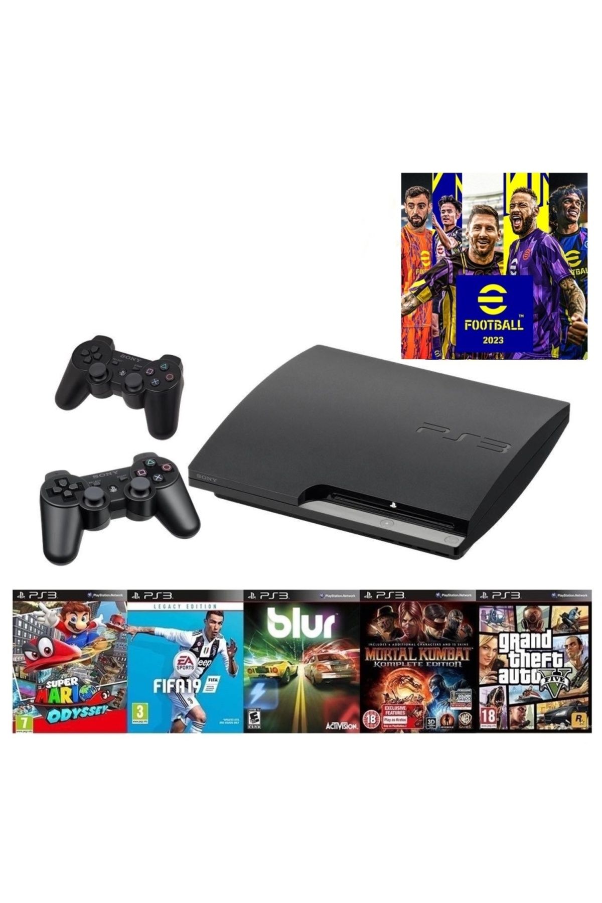 activisions PS3 320 GB MAKİNA + 2.KOL + 40 ADET SÜPER OYUN (YENİLENMİŞ CİHAZ)