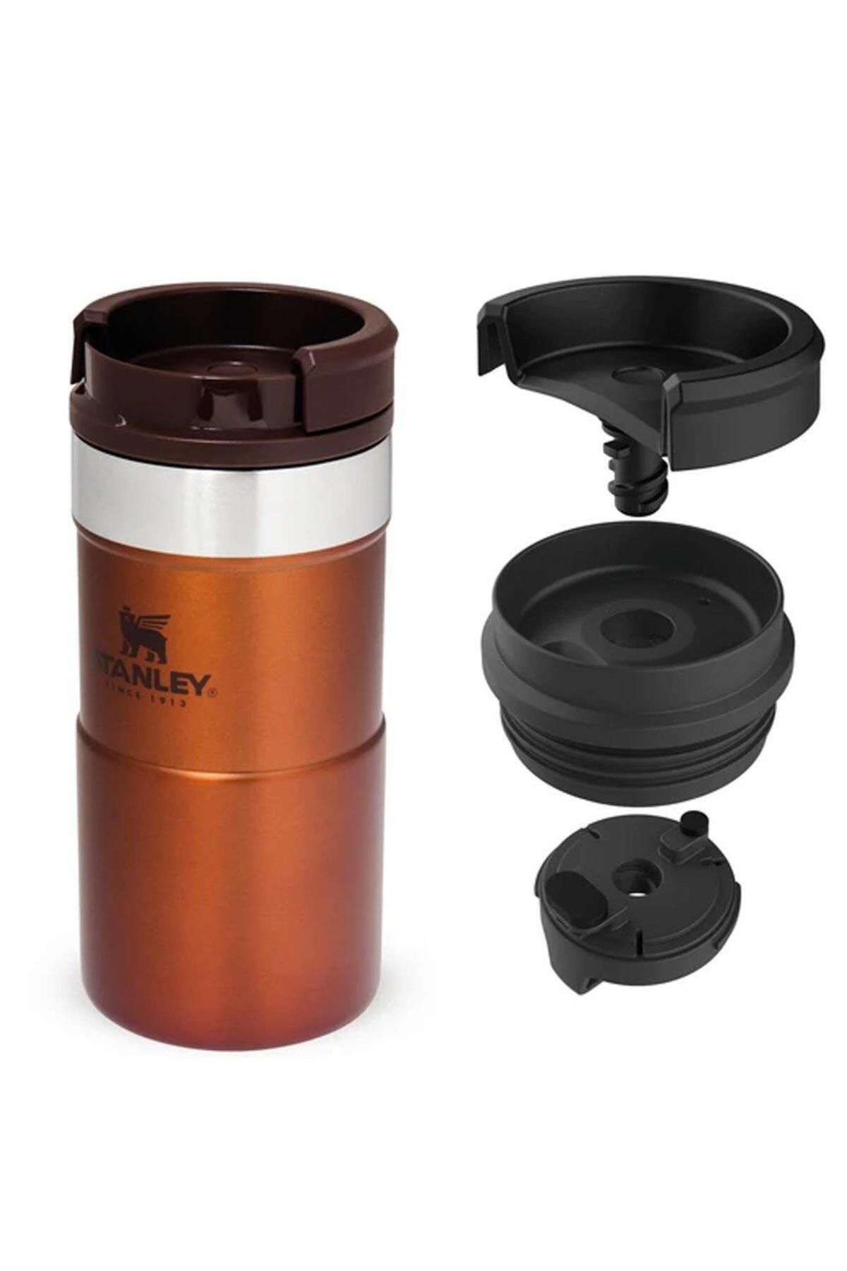 فلاسک چند رنگ مردانه و زنانه کلاسیک NeverLeak Thermos Cup 0.25 LT Stanley