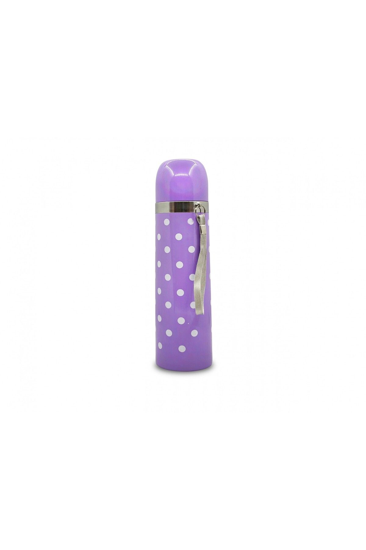 Amazex Store-Sema Baby 500 ml Purple Polka Dot Baby Thermos 3