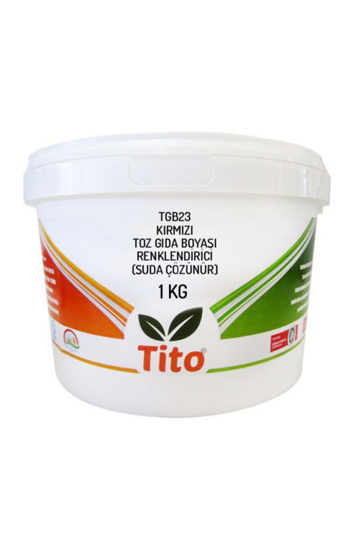 tito Kırmızı Gıda Renklendiricisi Toz Suda Çözünür E124 1 Kg