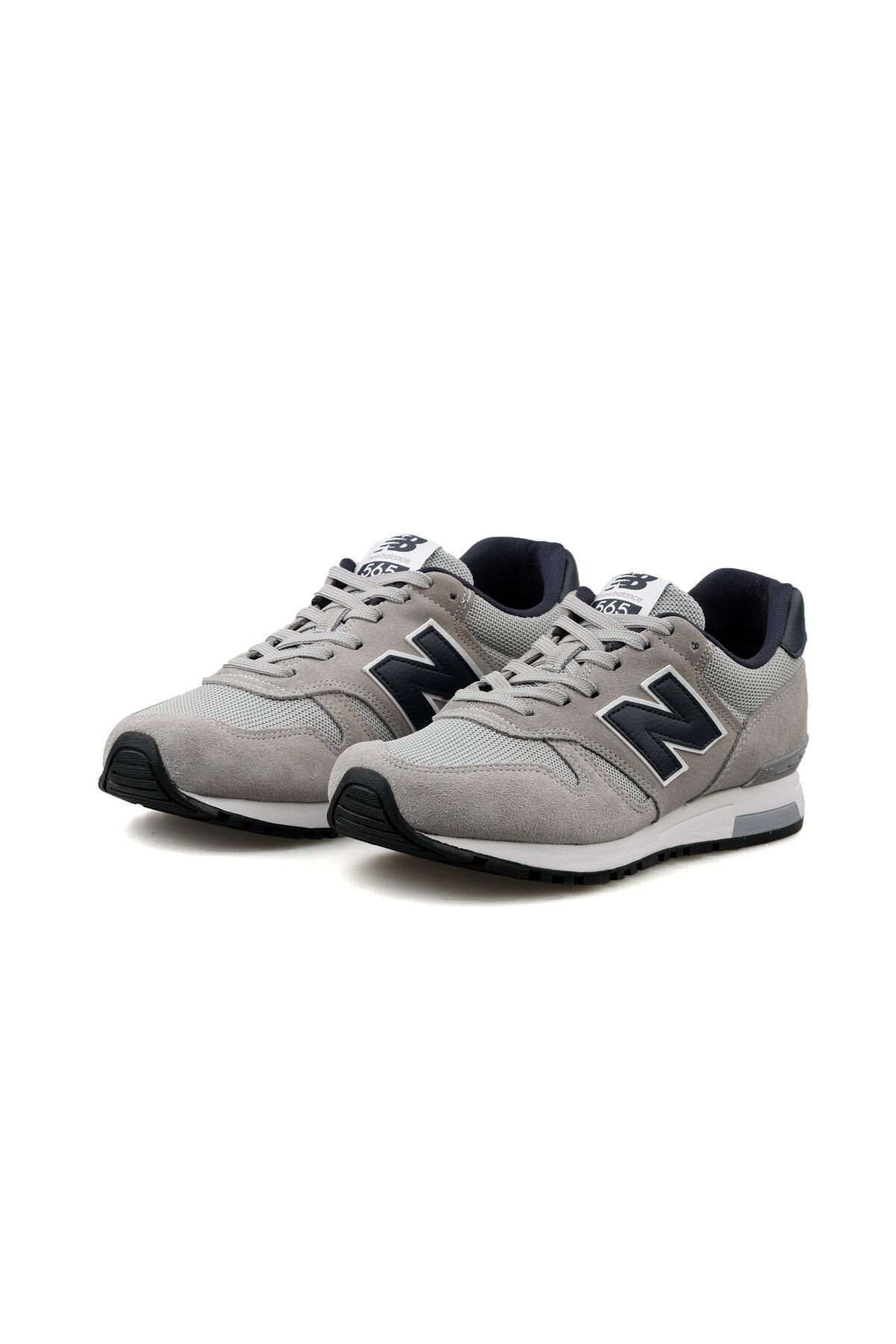 کفش ورزشی گاه به گاه مردانه 565 کتانی خاکستری نیروی دریایی New Balance