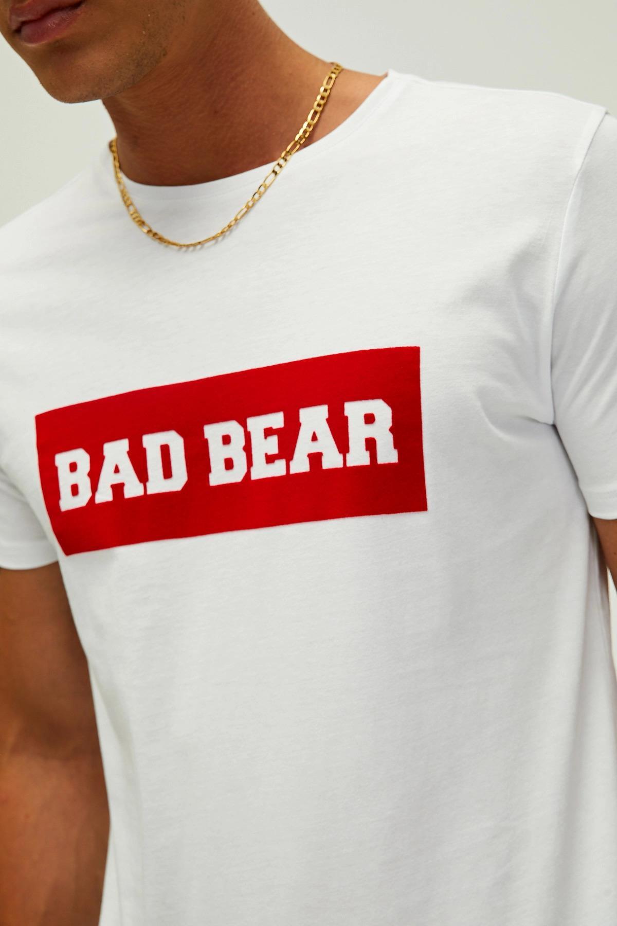 Bad Bear  Erkek Tişört Flog T-shirt - Görsel 3