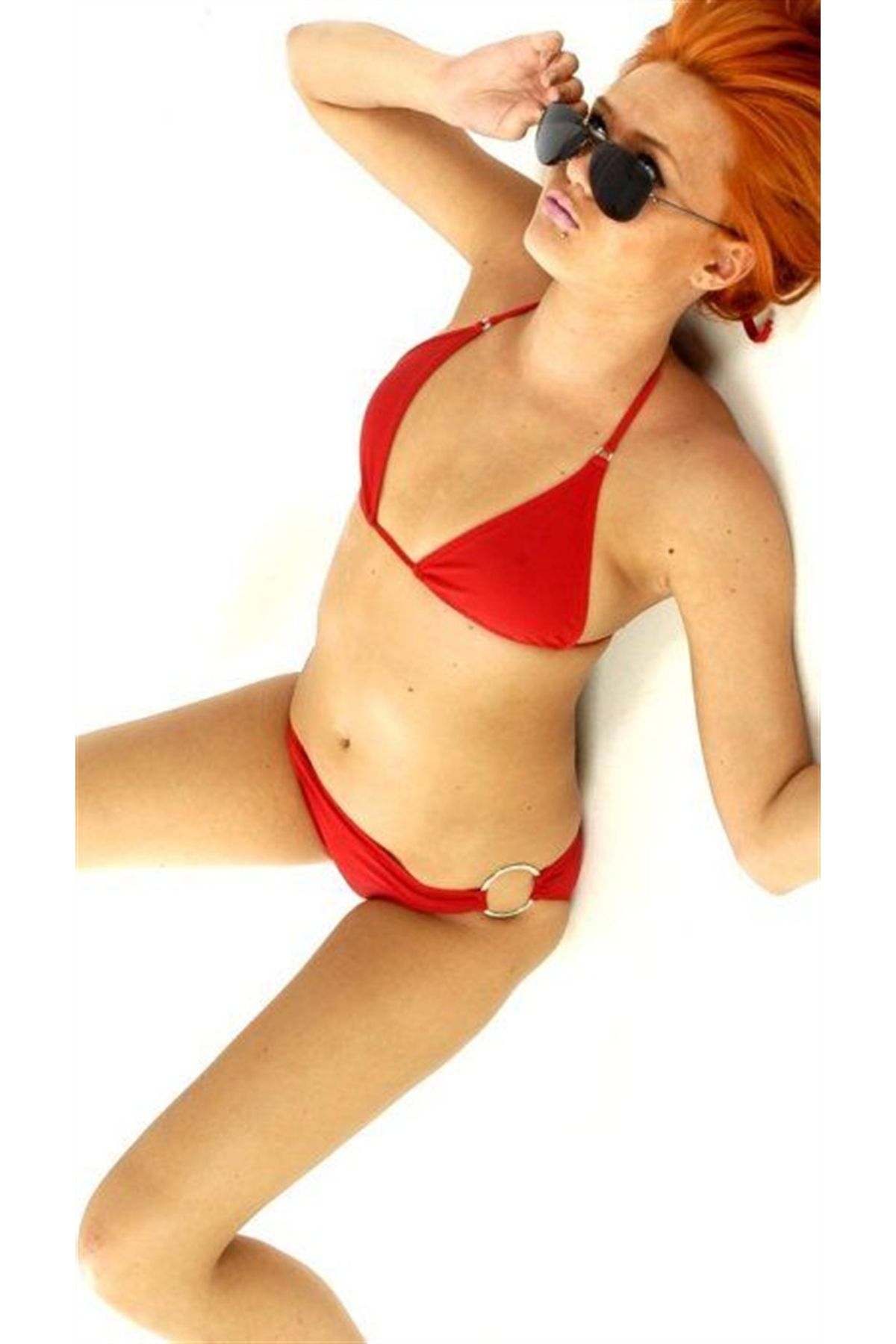 MONFERE B120606 Ateş Kırmızısı Bikini Takım