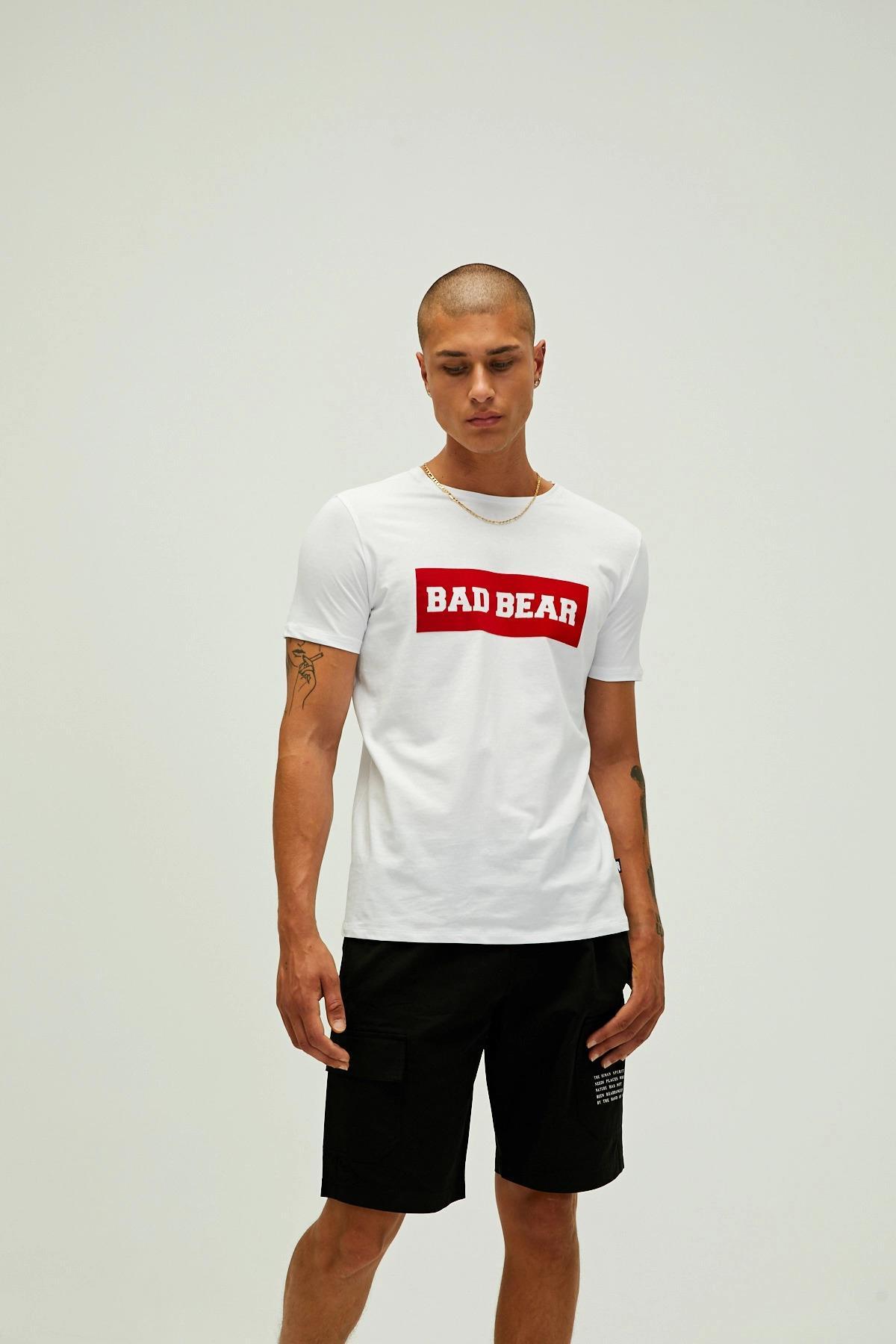 Bad Bear  Erkek Tişört Flog T-shirt - Görsel 6