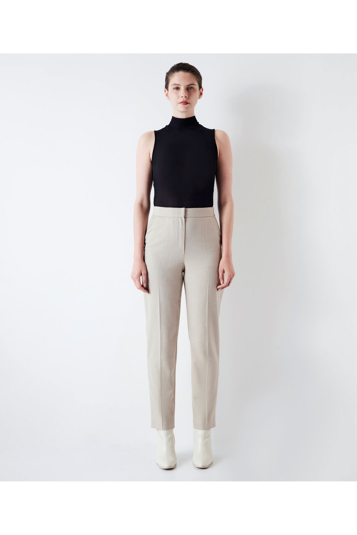 İpekyol-Trousers with elastic waist 1