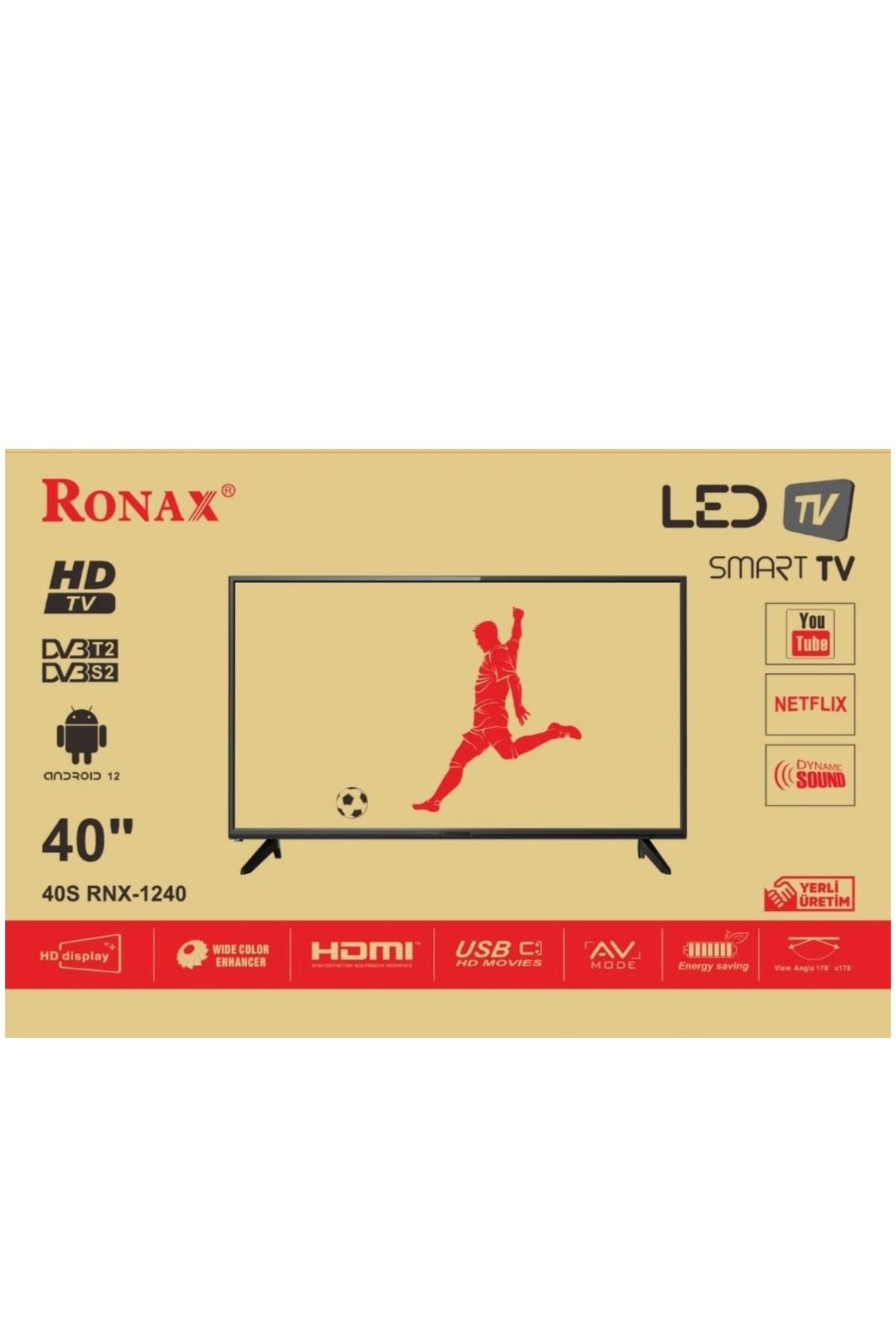 RONAX 102 ekran 40’ınch android LED TV