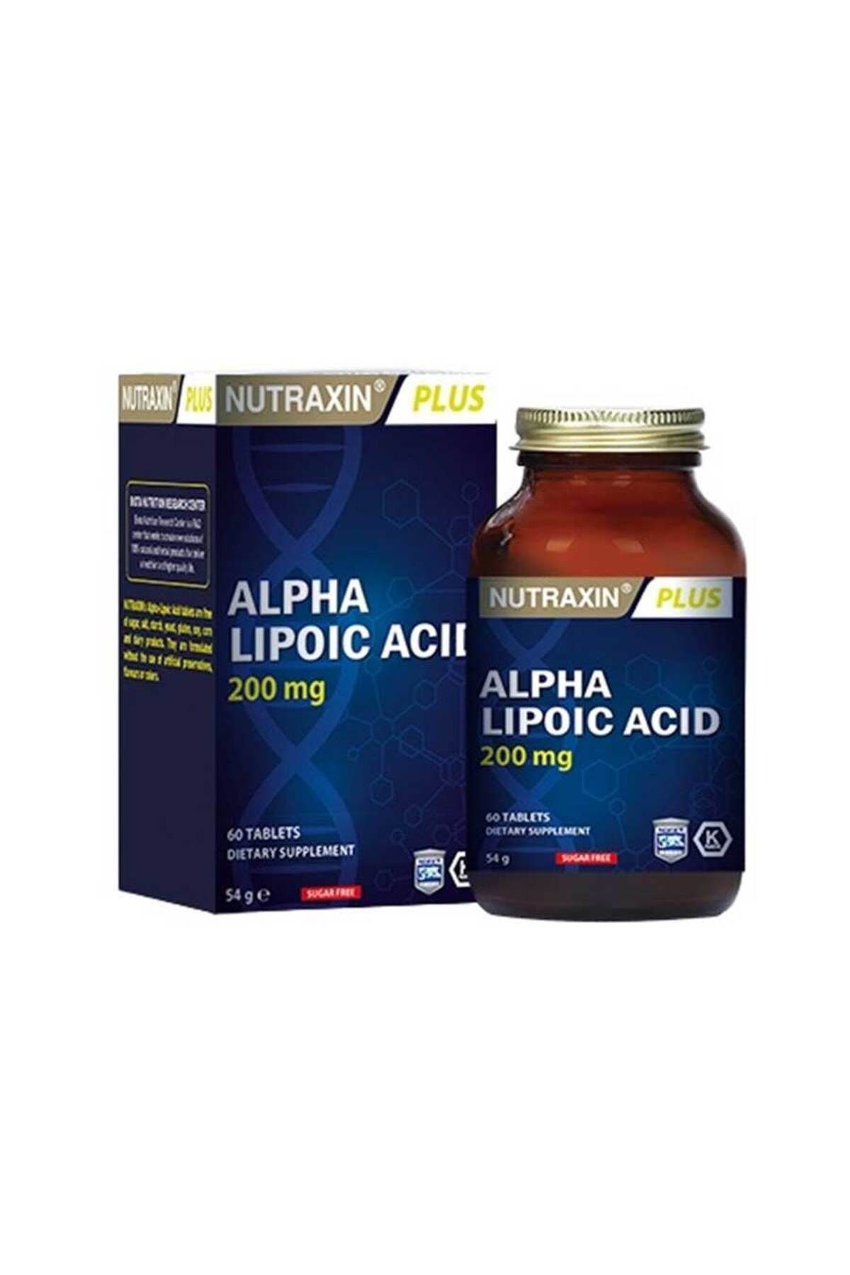 Nutraxin Alpha Lipoic Acid 200 Mg 60 Tablet