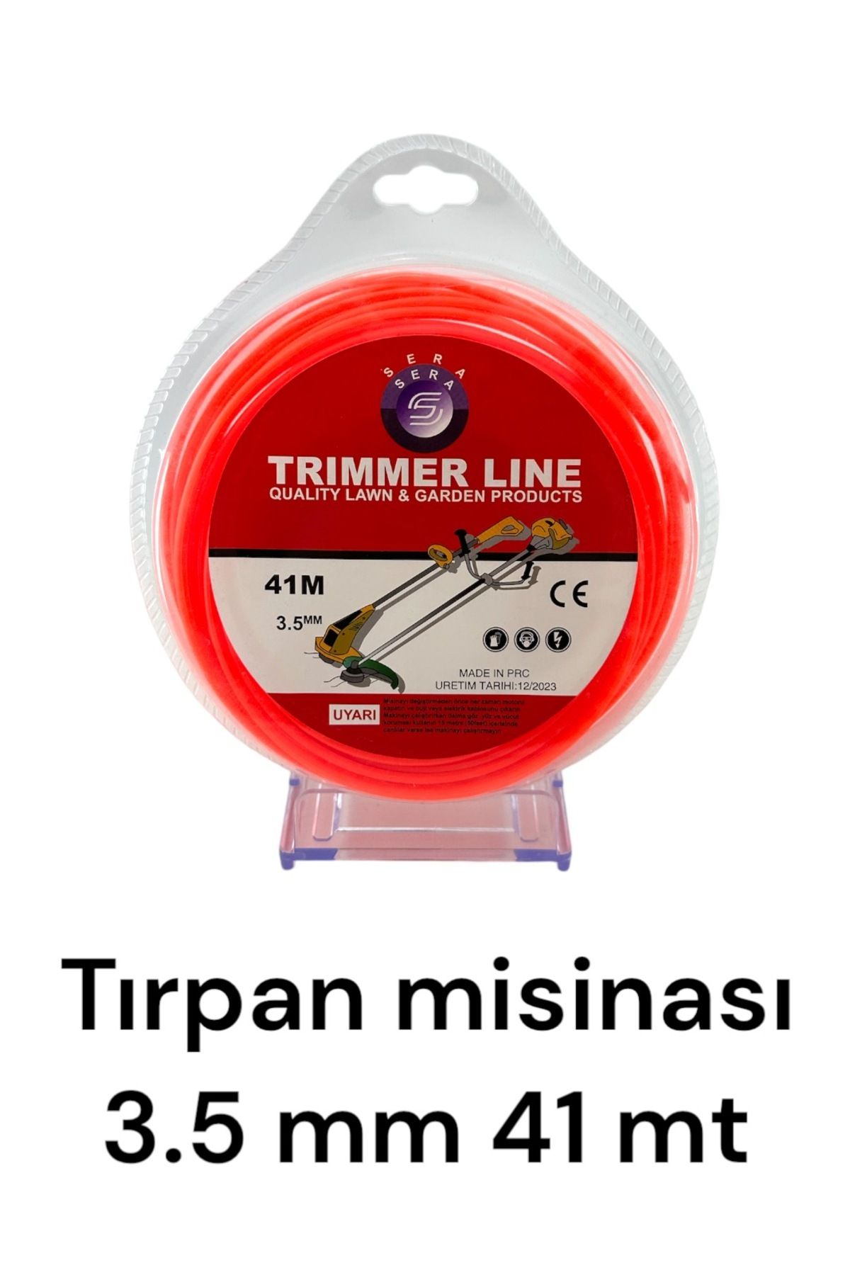 SERA (TIRPAN MAKİNASI AKSAMI)tırpan Misinası 3.5 Mm 41 Mt 6 Köşe