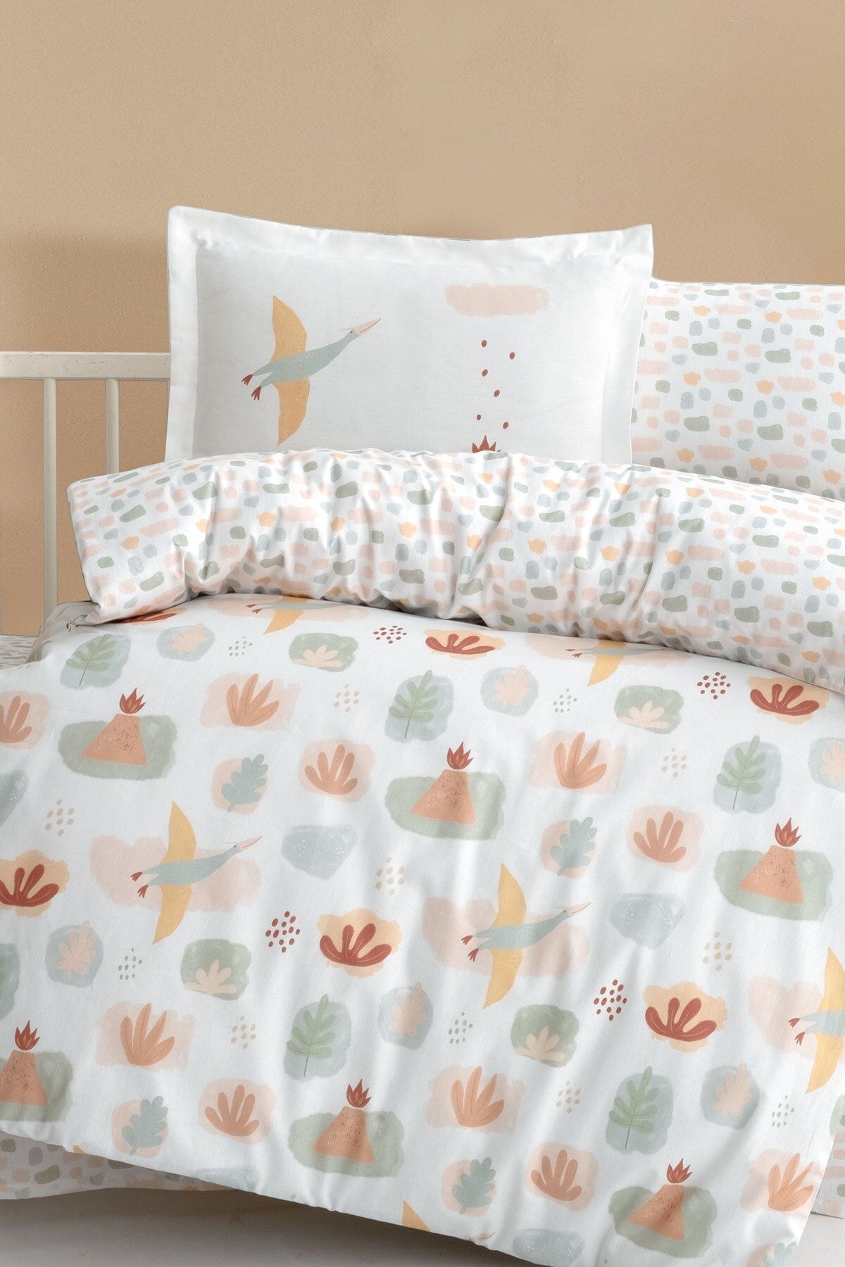 Kanz-Ranforce Baby Duvet Cover Set - Dinosours 2