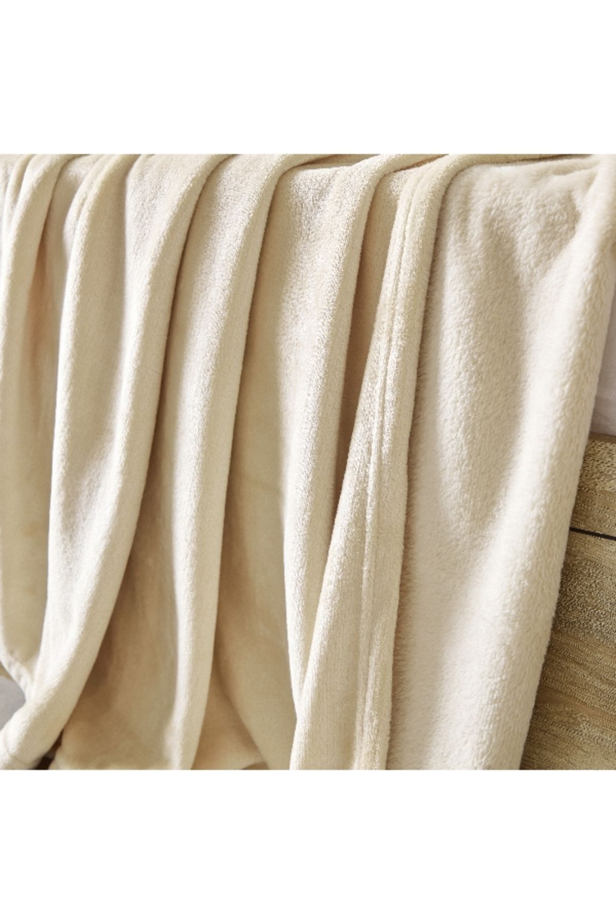 Home Box-Nova Solid Flannel Twin Blanket - 140x200 cm 5