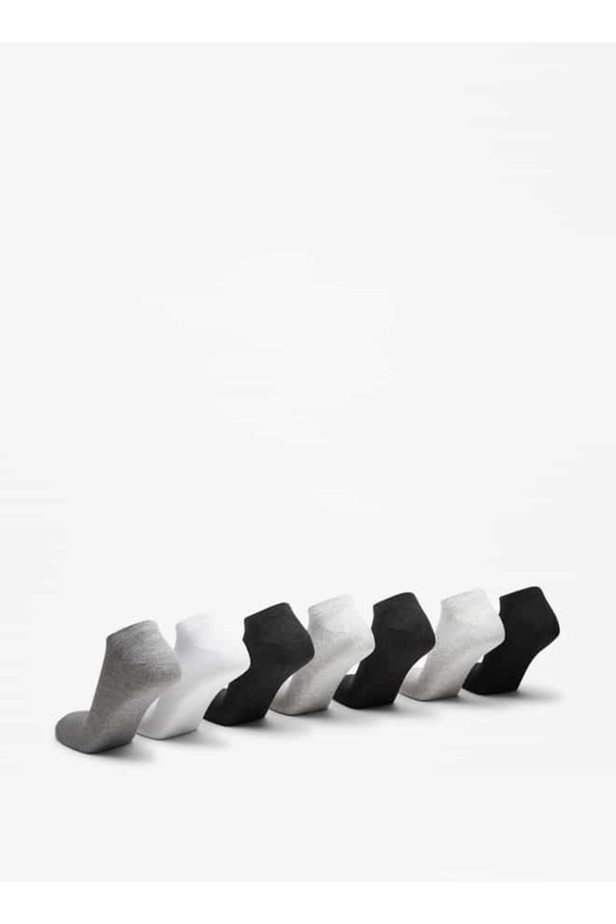 LBL by Shoexpress-Solid Ankle Length Socks - Set of 7 3
