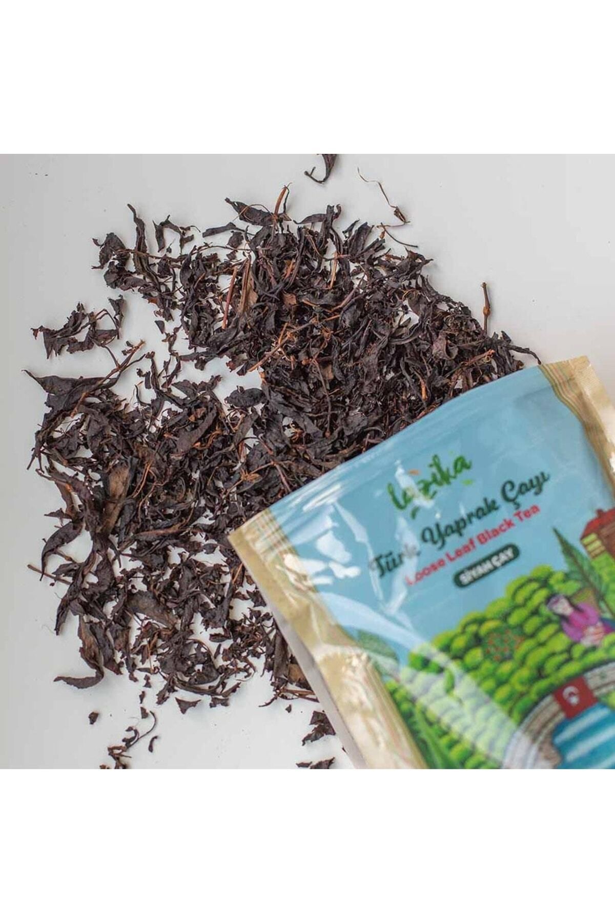 LAZİKA-1xturk Leaf Black Tea - 300g, Natural Black Tea 400g 3