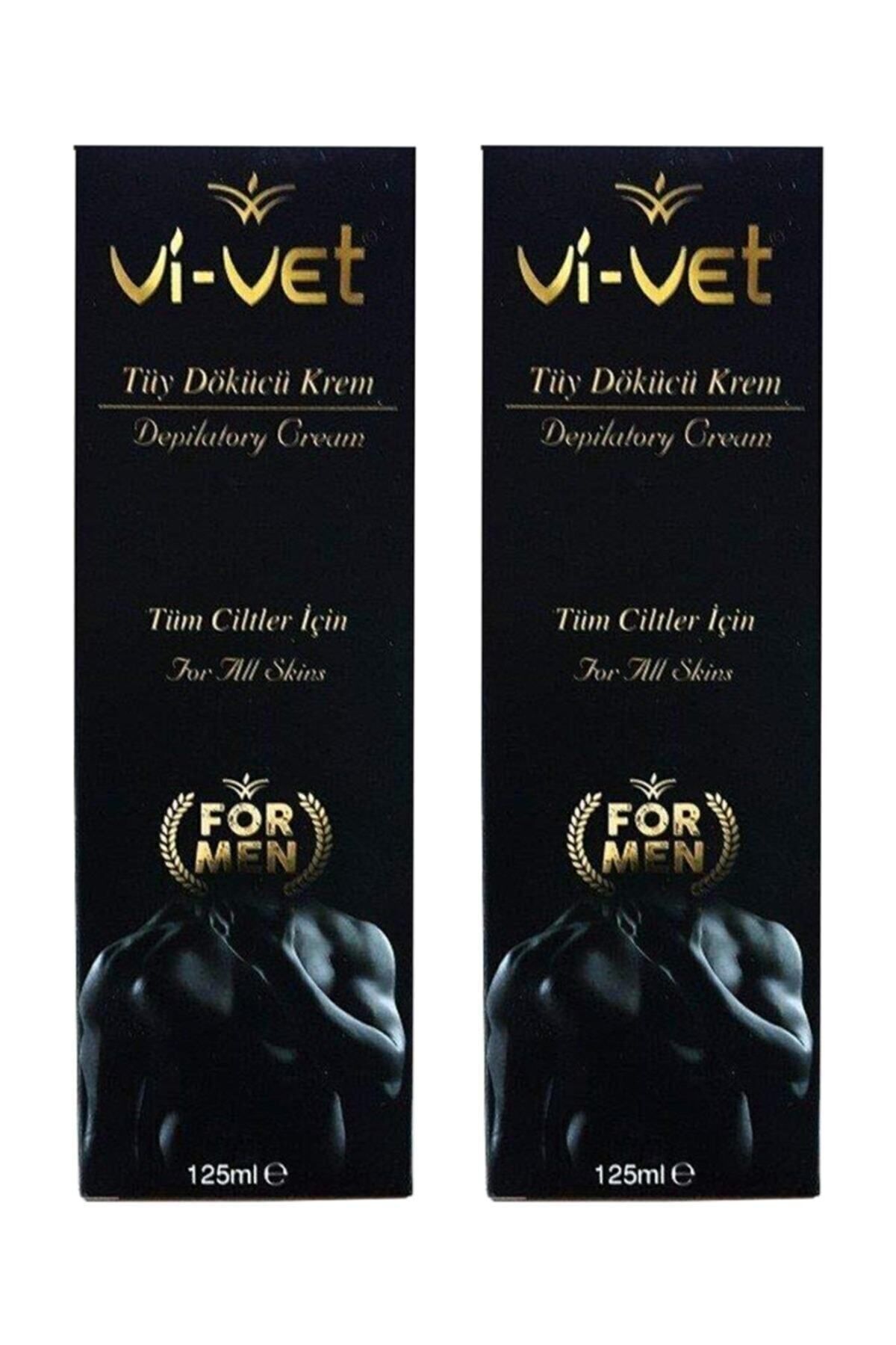 Vi-vet Vivet 2 Adet Tüy Dökücü Krem For Men 125 Ml..