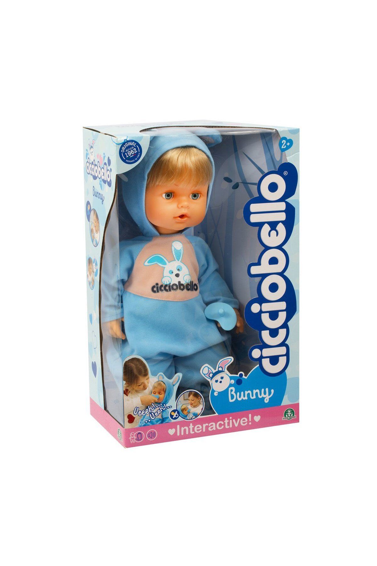misan CCB09001 Cicciobello Tavşan Kostümlü ve Sesli 42 cm Bebek