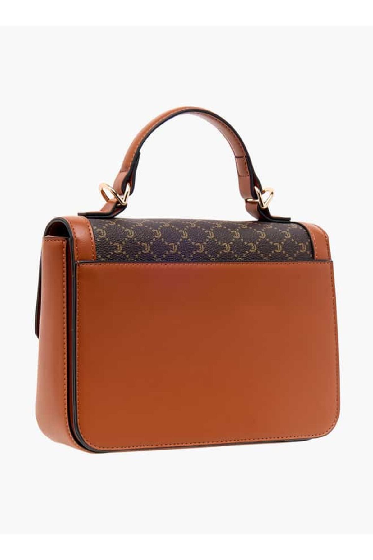 Le Confort-Monogram Print Crossbody Bag with Flap Closure and Strap 3