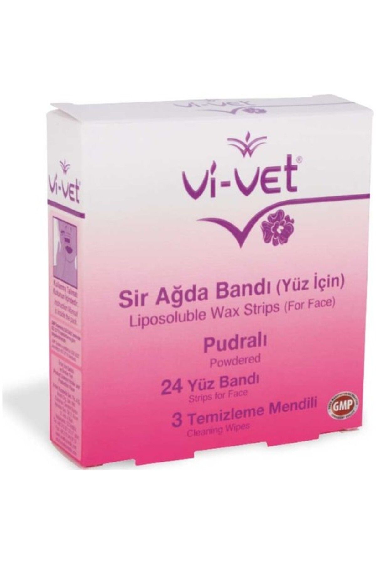 Vi-vet Yüz Sir Ağda Bantı 24'lü Pudralı