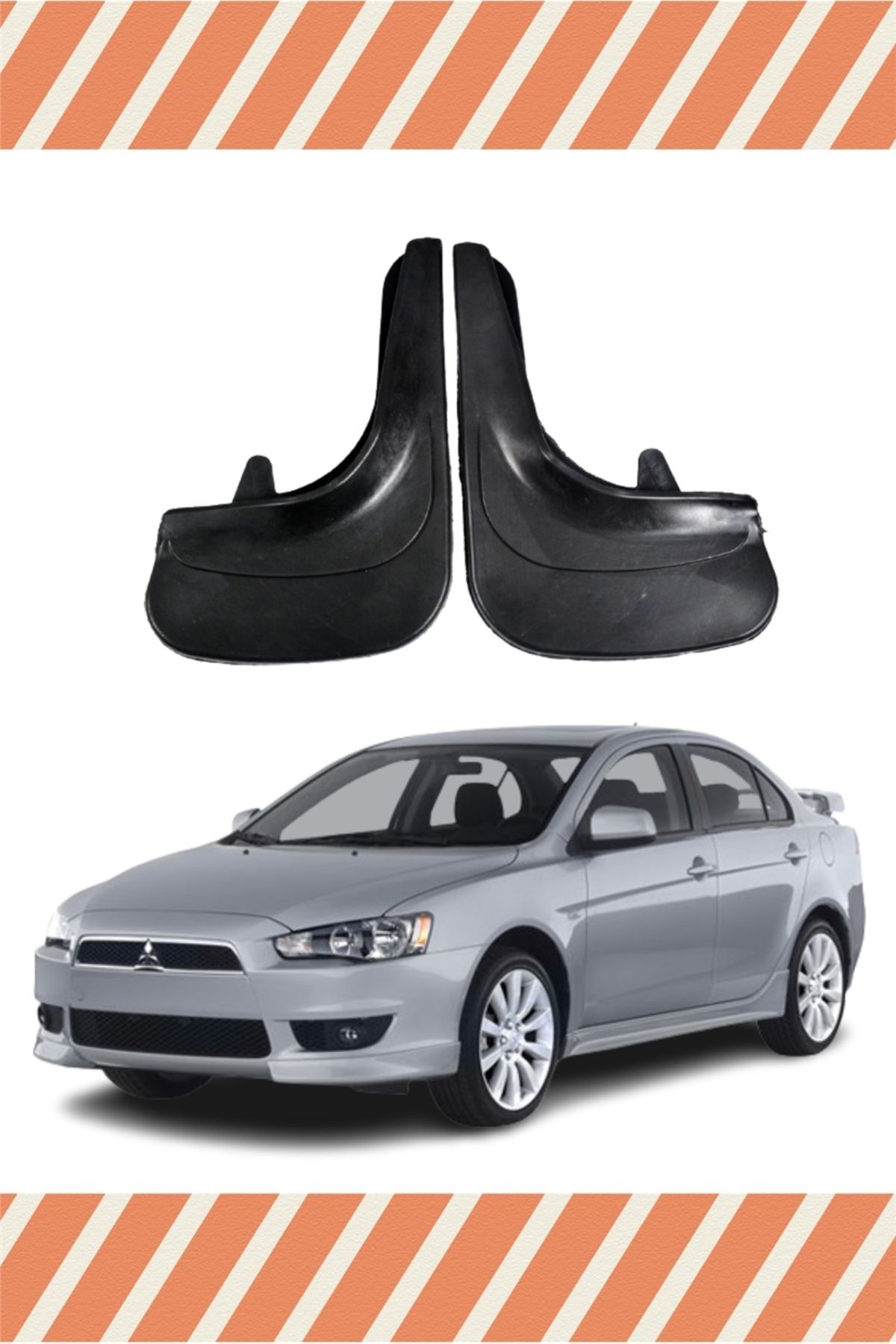 Lasirius Mitsubishi Lancer 2'li Tozluk Çamurluk Paçalık