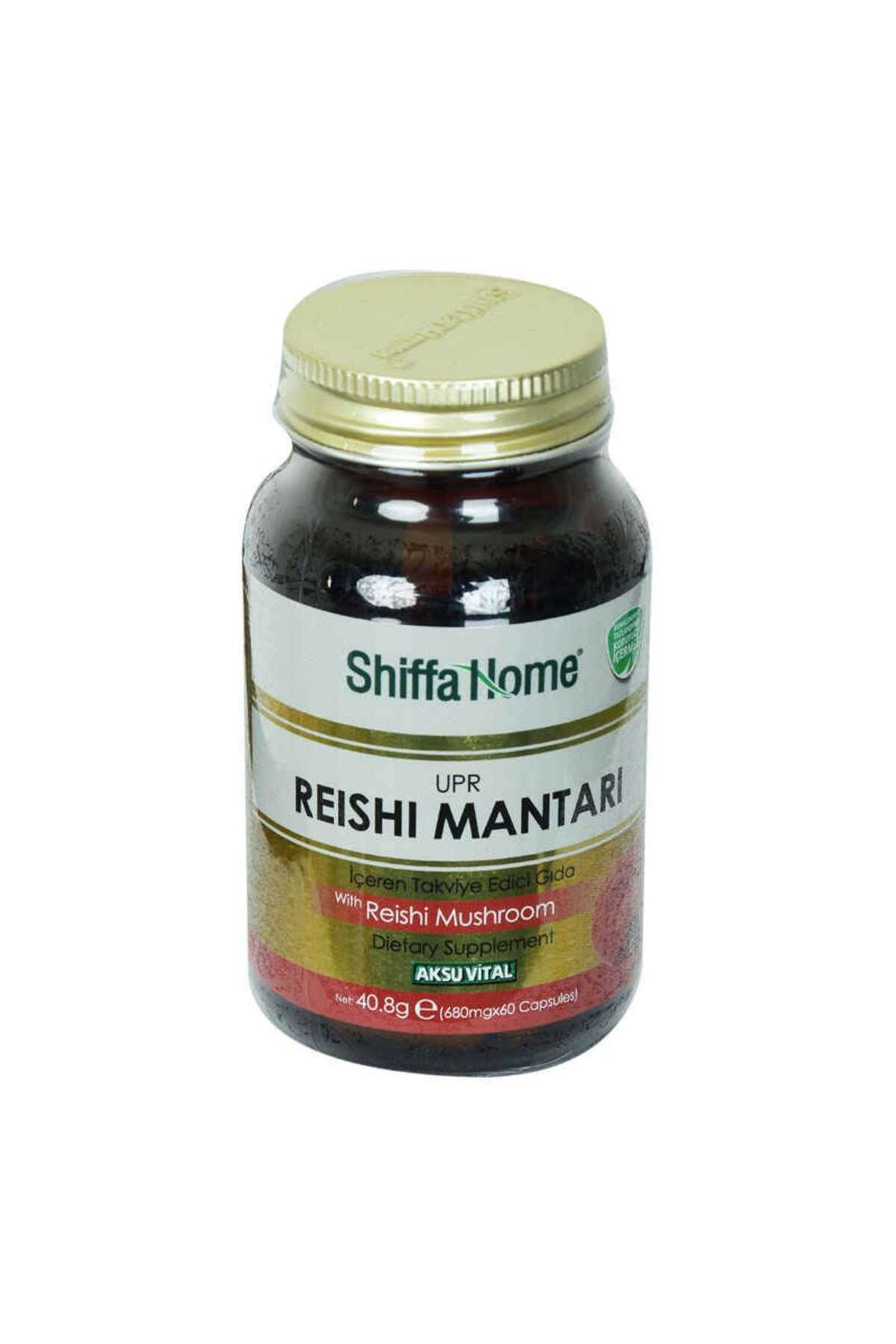 MyDrop Shiffa Home UPR Reishi Mantarı Diyet Takviyesi 680 Mg x 60 Kapsül