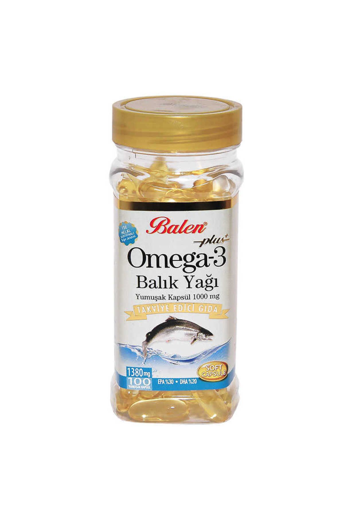 BYR Fırsat Byr Omega 3 Plus+ Balık Yağı Yumuşak 100 Kapsül Yeni