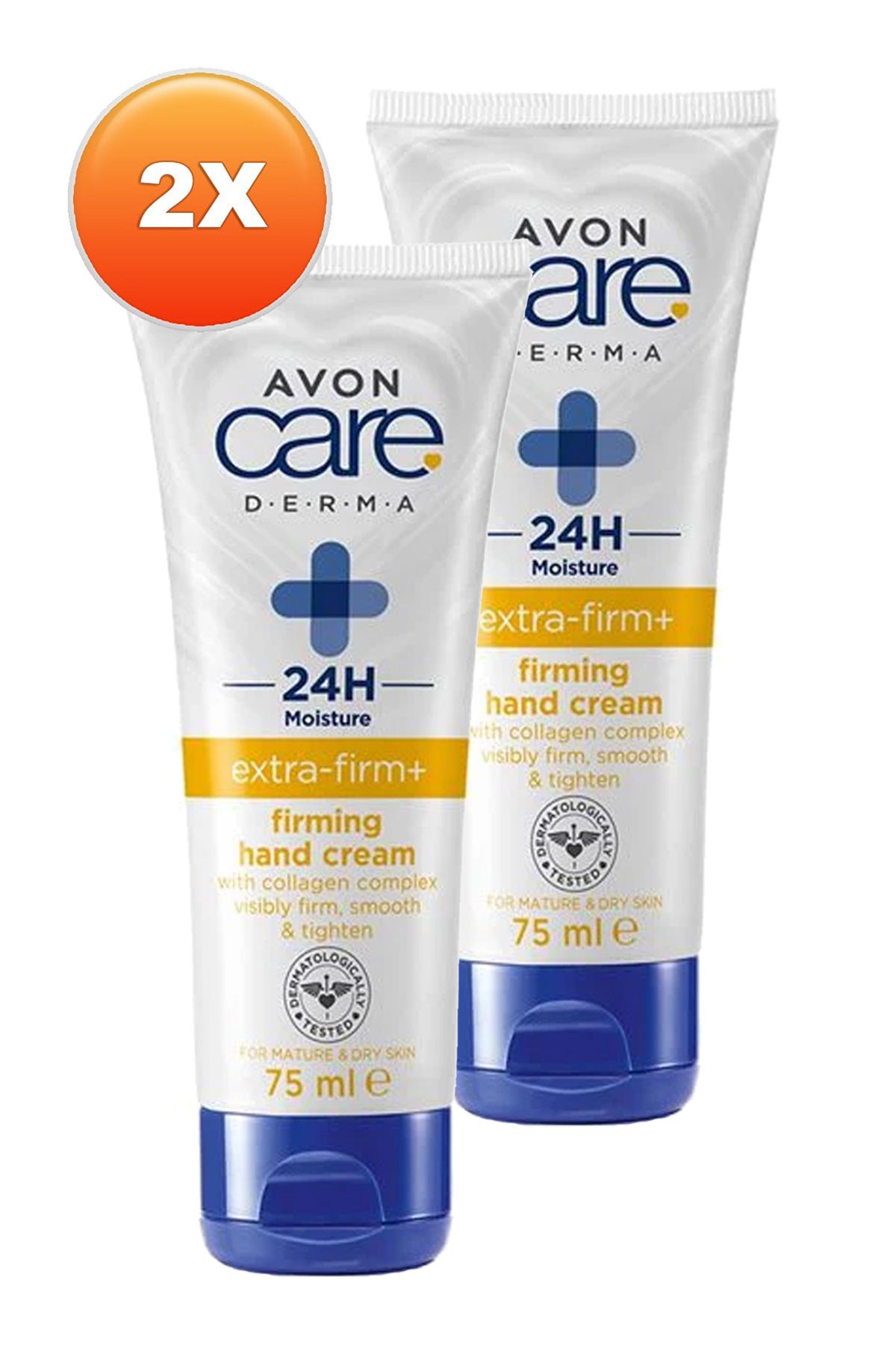 کرم سفت کننده دست Care Derma Extra 75ml. مجموعه دو تایی Avon