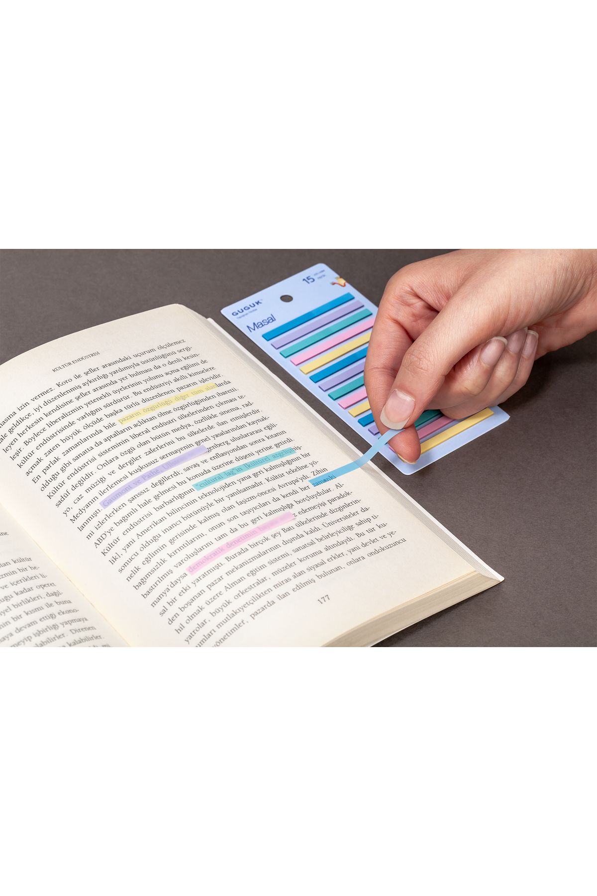 GUGUK-15 Color Transparent Fairy Tale Pet Index - Post-it Sticker (Ggk-pi006) 3