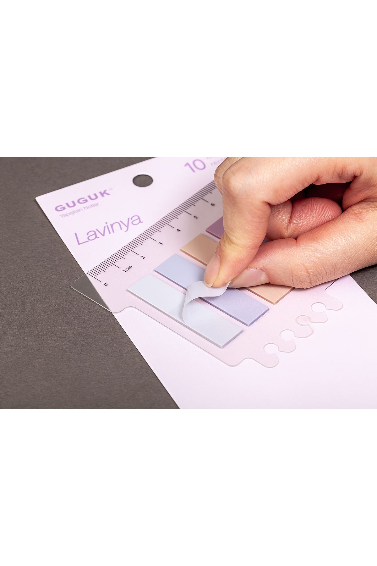 GUGUK-Lavinya 10-Color Transparent Pet Index - Post-It Sticky Note 2