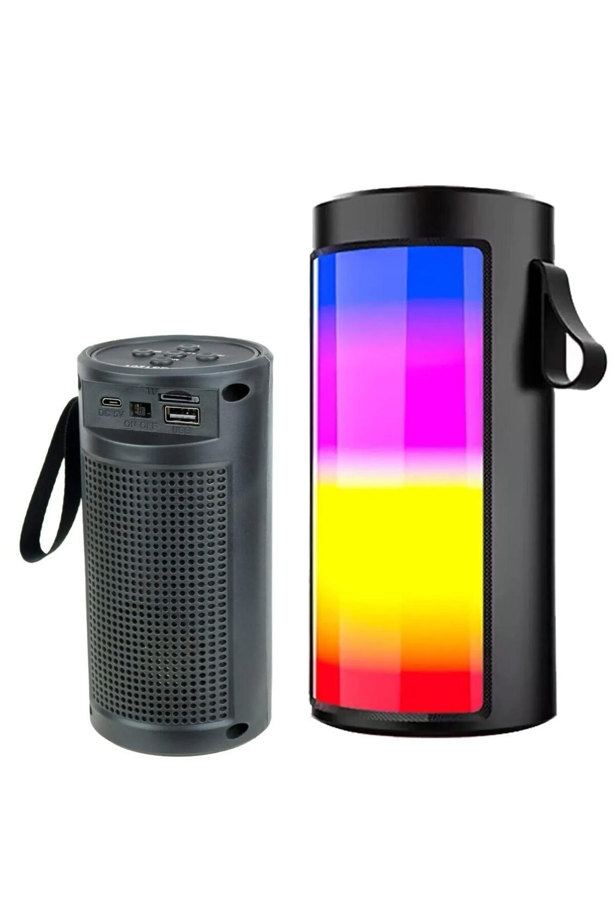 MÜZİK KUTUSU ŞARJLI BT/USB/SD/FM RGB LEDLİ RANCHI RC-ZQS1201