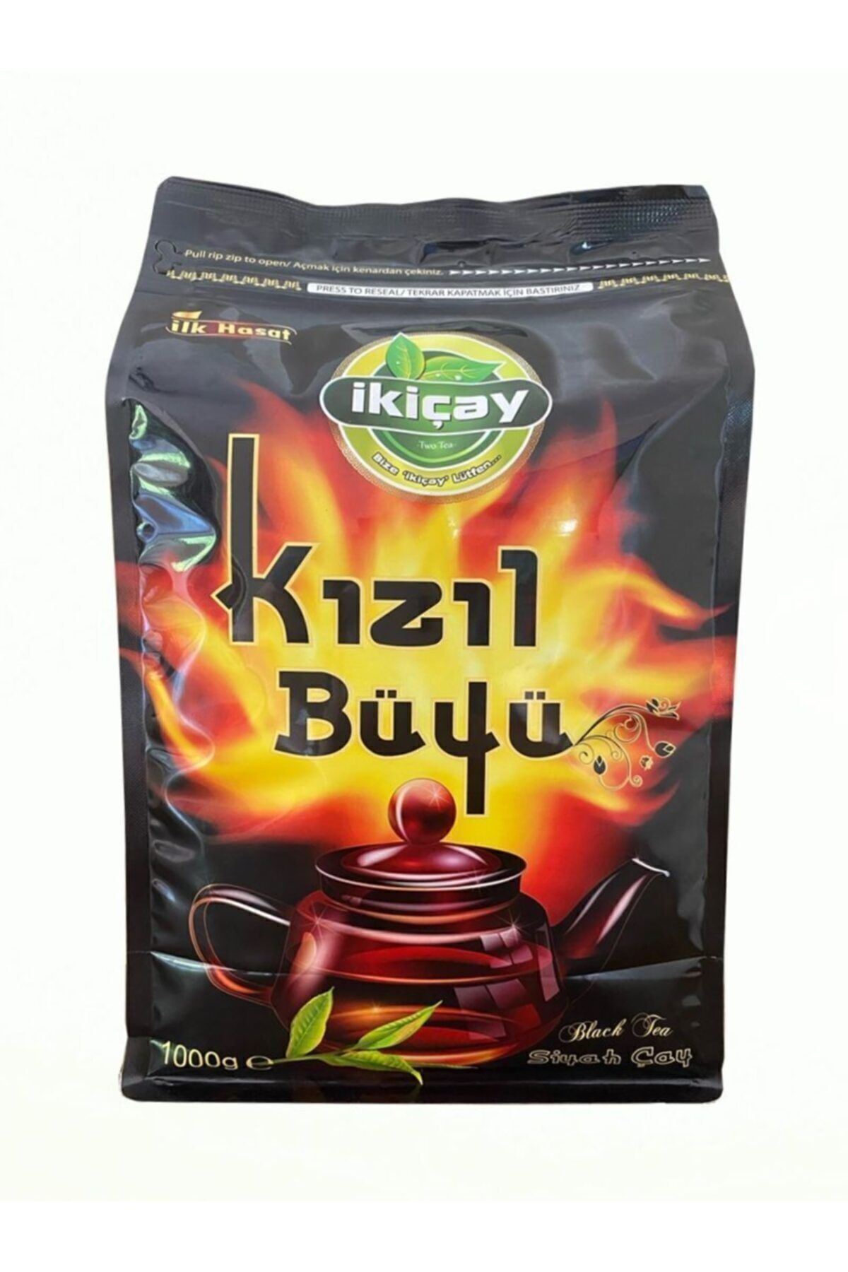 ikiçay Kilitli Ambalaj Kızıl Büyü Çayı (SİYAH ÇAY)- 1kg