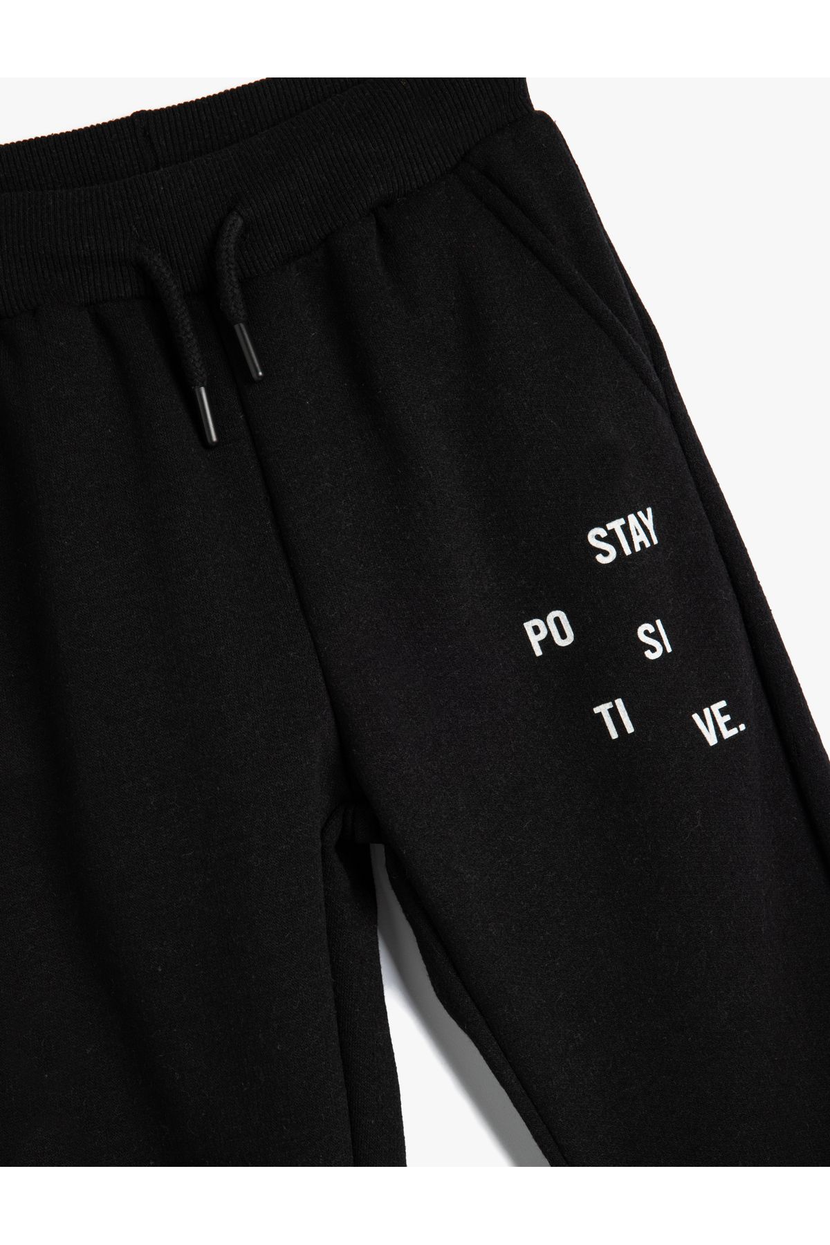 Koton-Printed Basic Jogger Sweatpants - With Waist Laces and Pockets 3