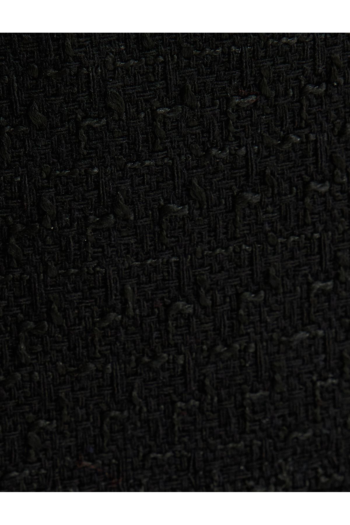 Koton-Fusta evazată din mini tweed, montată în talie 6