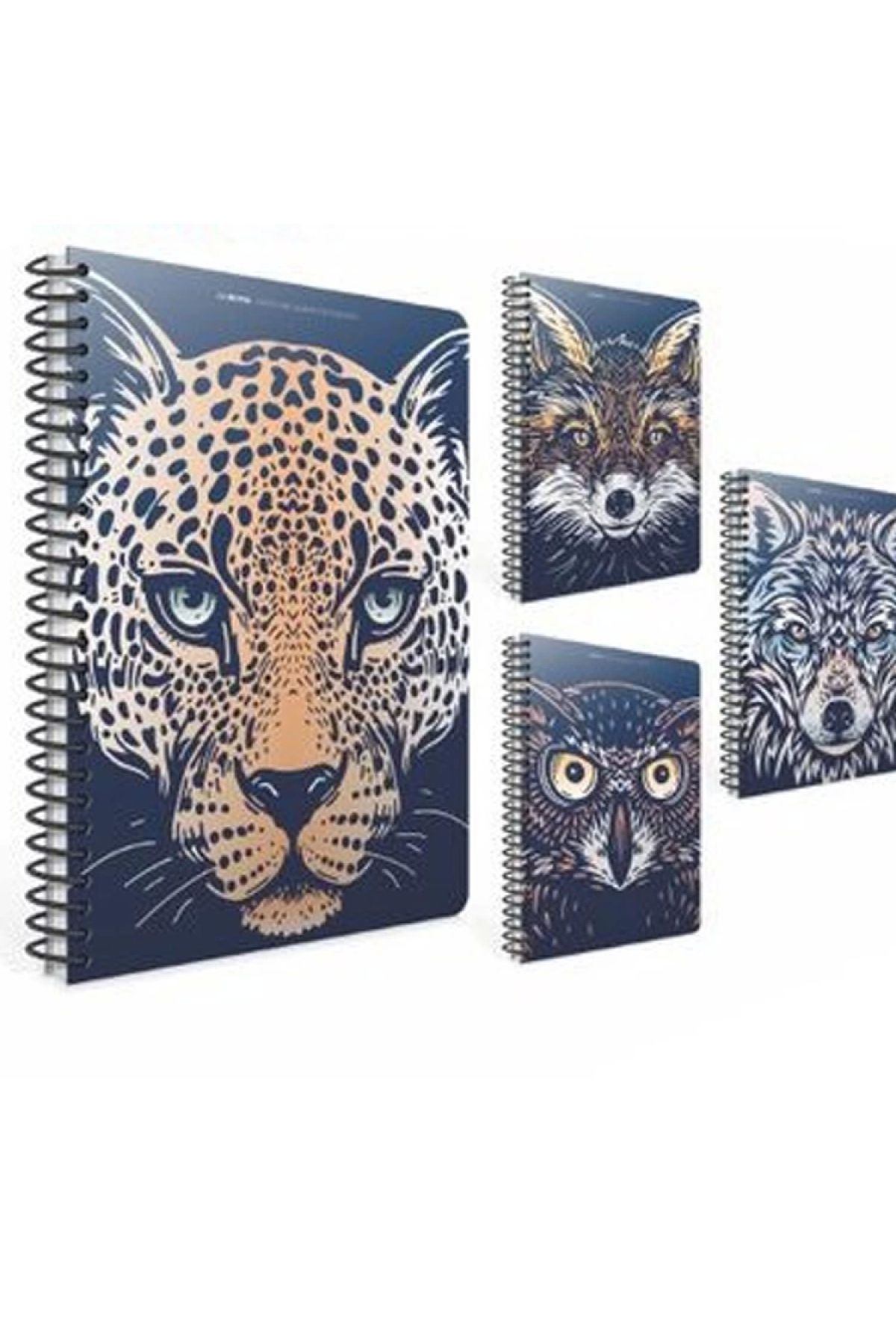 Gıpta-GIPTA Aninotes - A4 80YP Checked Notebook with Spiral Cardboard Cover 1