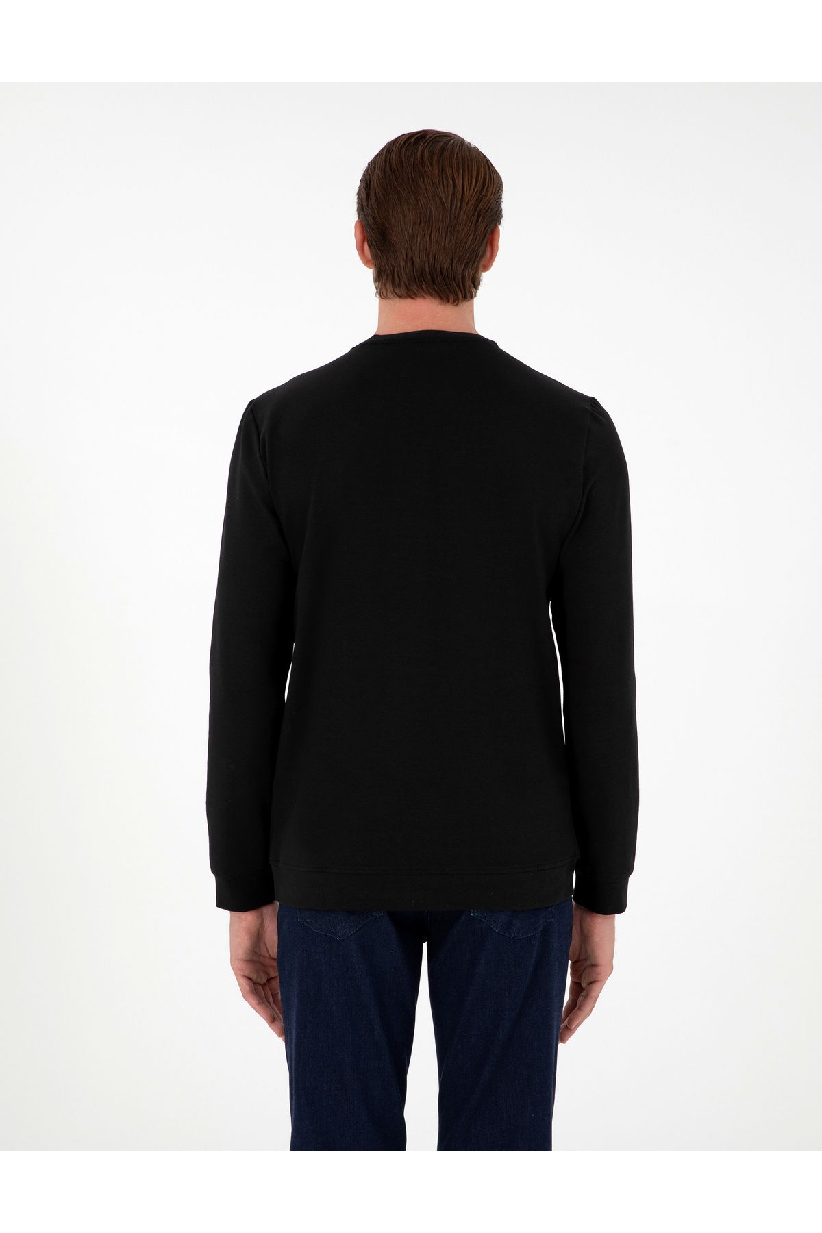 Pierre Cardin-Μαύρο φούτερ Regular Fit 1941532 5
