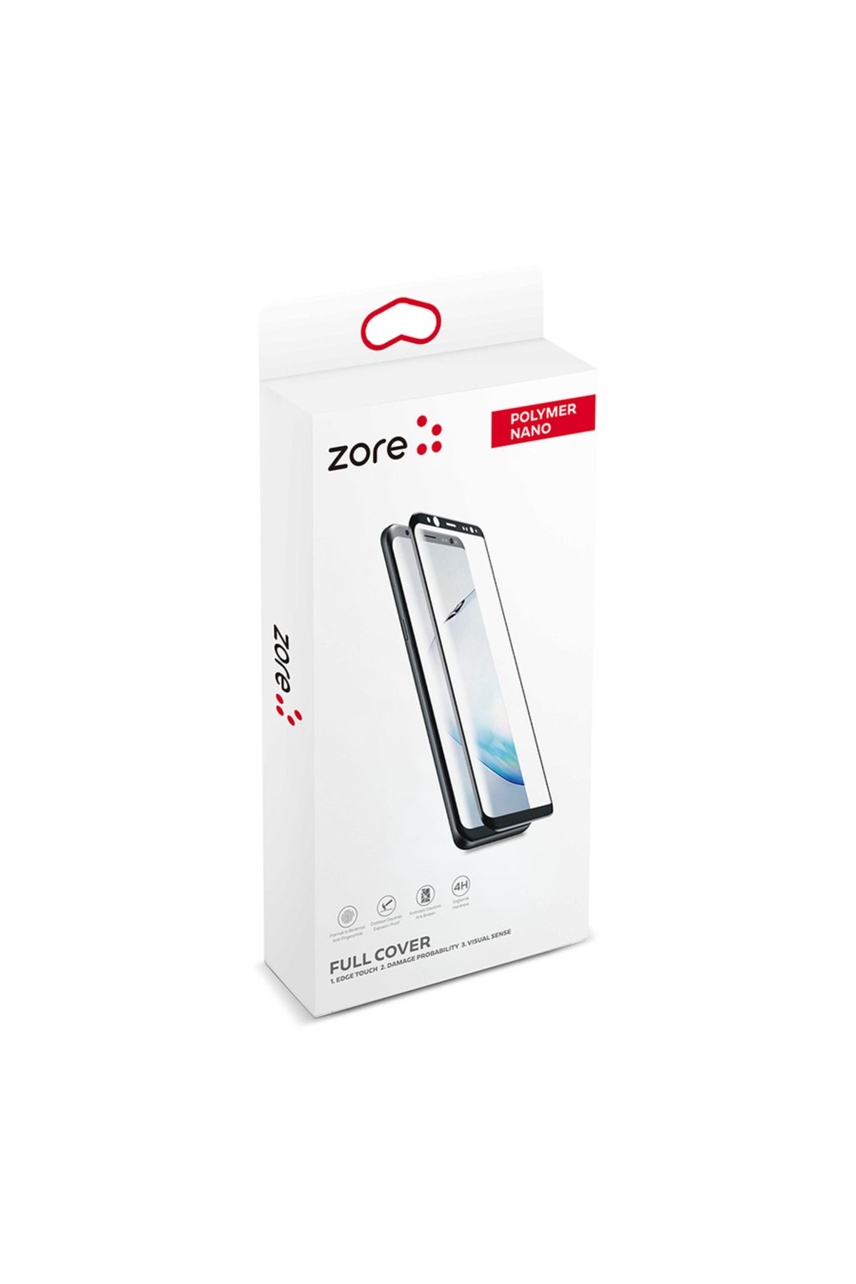 szr store Galaxy S21 Zore Polymer Nano Ekran Koruyucu-Siyah