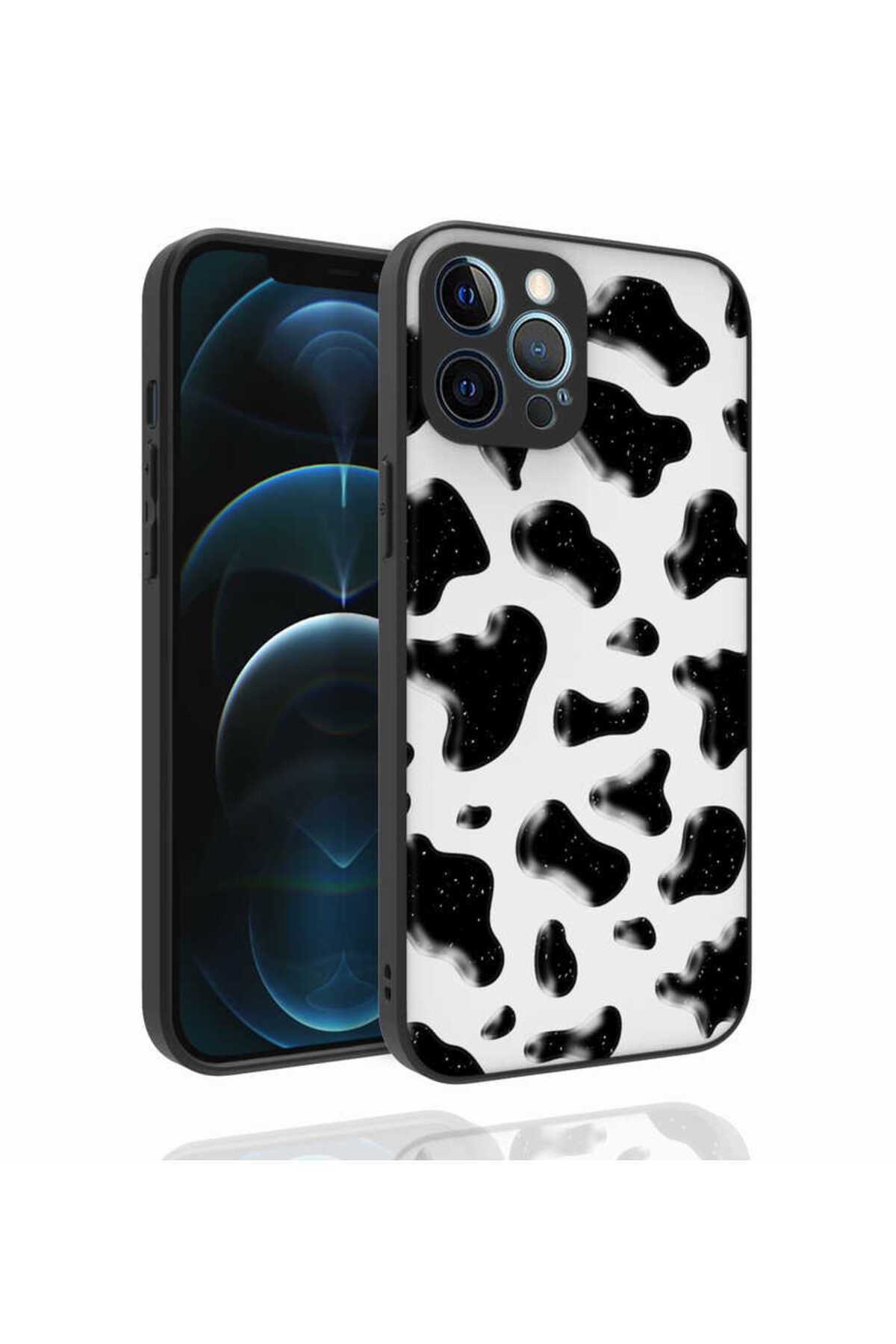 Ardemix-حافظة Zore Nora لامعة مع حماية للكاميرا المتوافقة مع iPhone 12 Pro Max - NO2 1