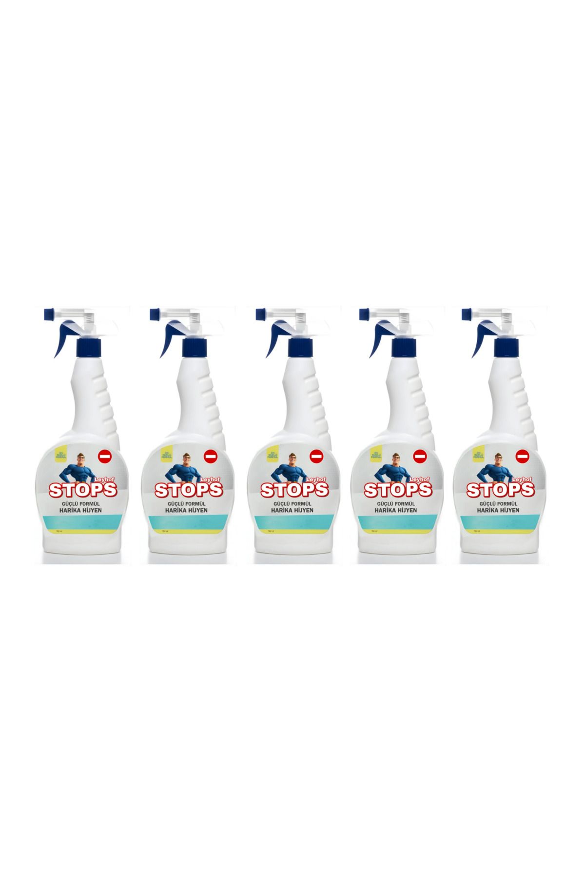 5 Adet Leke Çıkarıcı 750ml Stop Harika Hijyen Forte