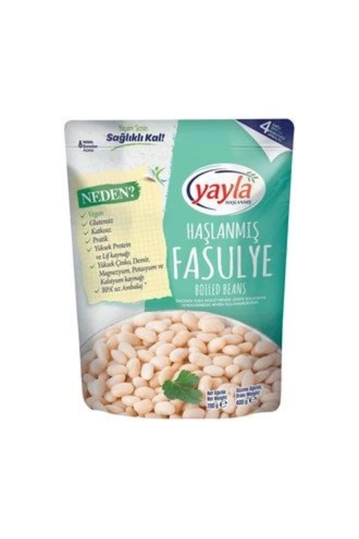 Yayla Haşlanmış Fasulye 700 G