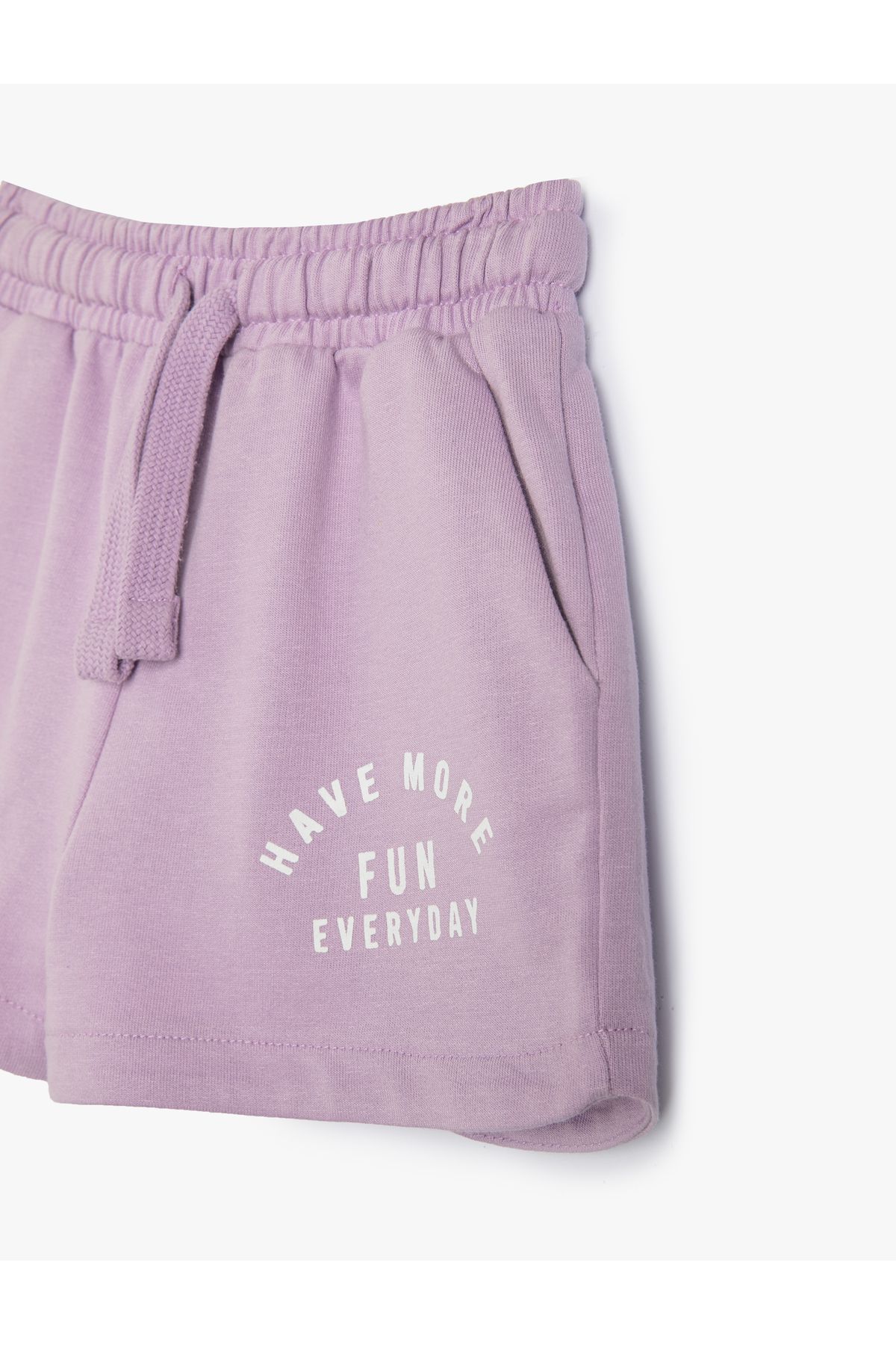 Koton-Bavlněná sada 2 mikin a šortek - Slogan Printed 7