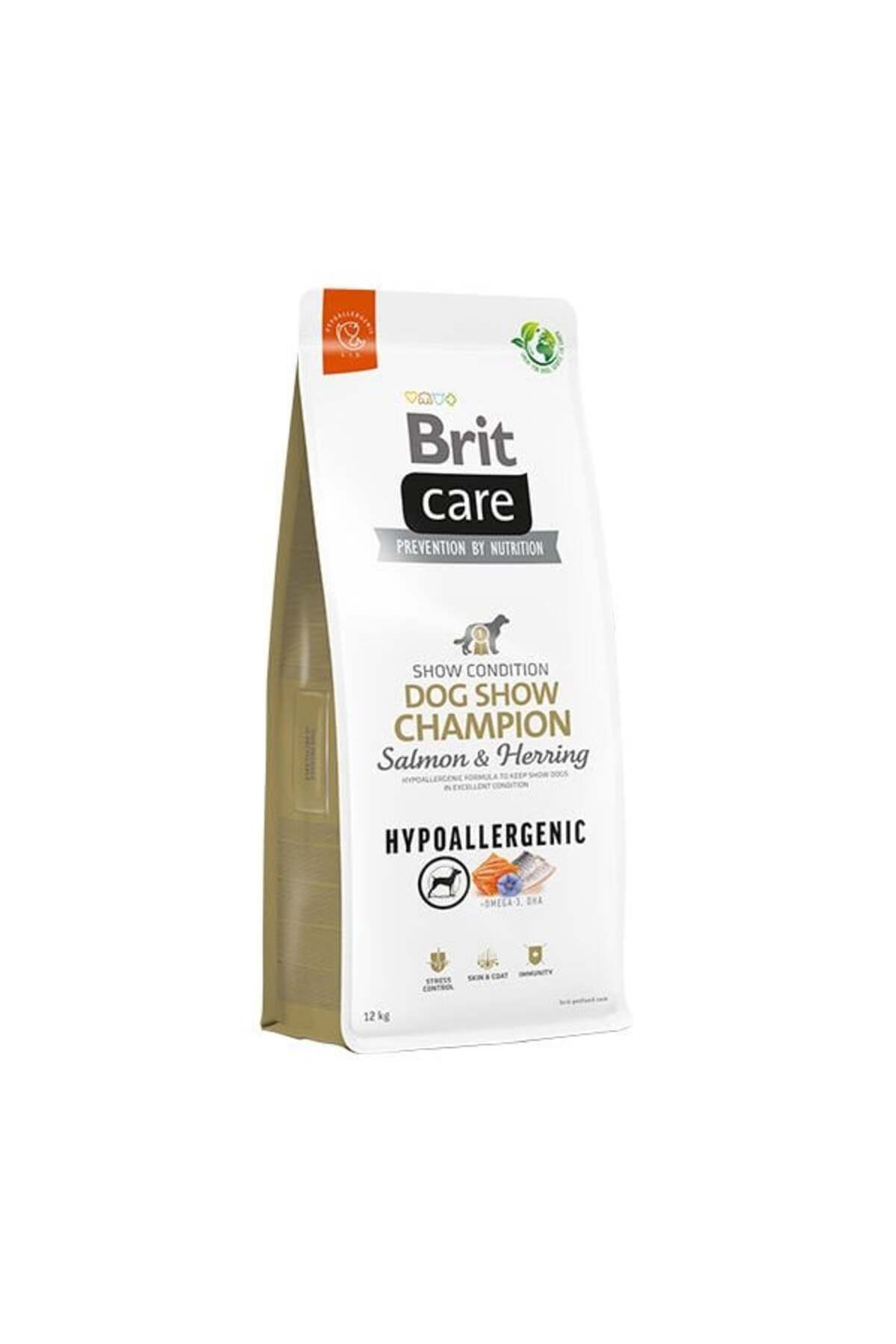 Brit Care Hypo-Allergenic Champion Somonlu ve Ringa Balıklı Yetişkin Köpek Maması 12 Kg - Petshopund