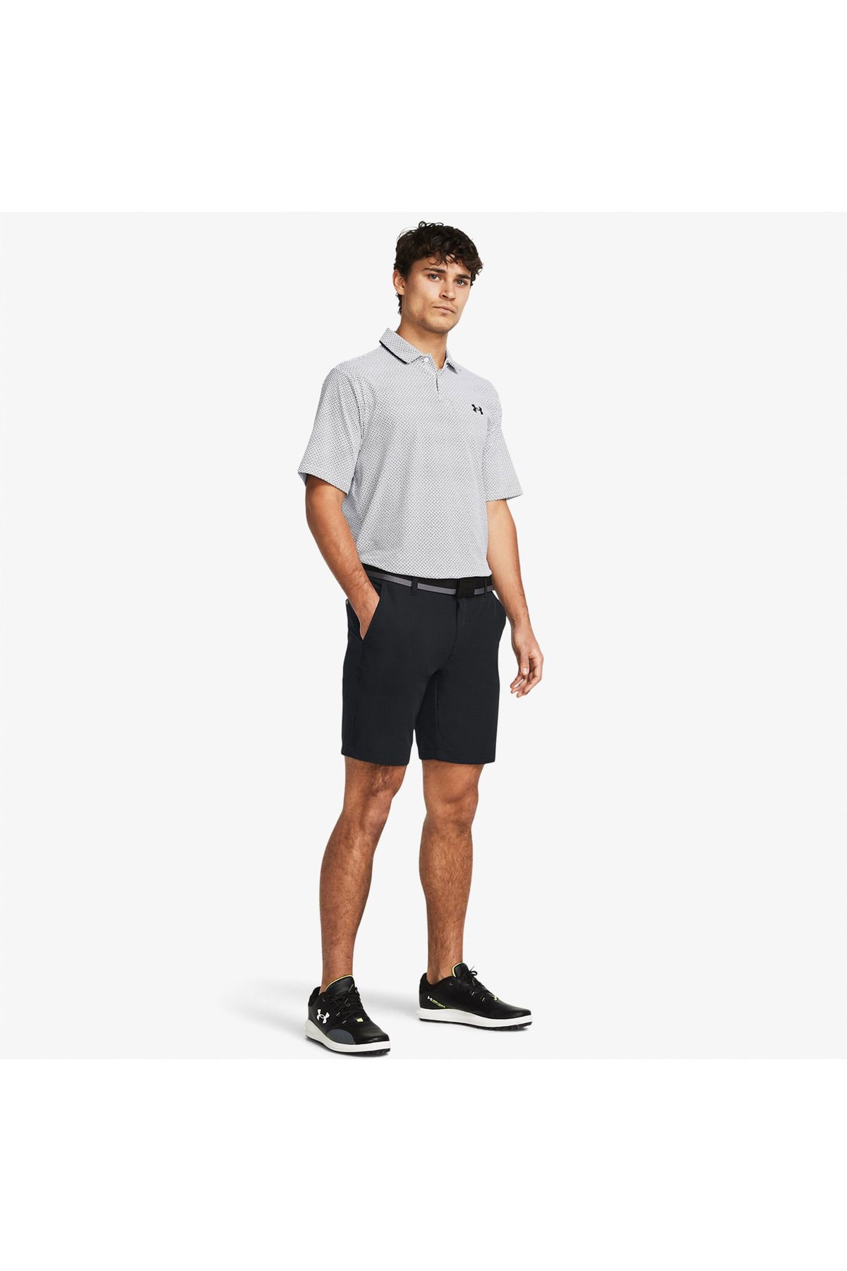 شورت ورزشی مشکی مردانه های درایو نر در UA 1384467 001 Under Armour