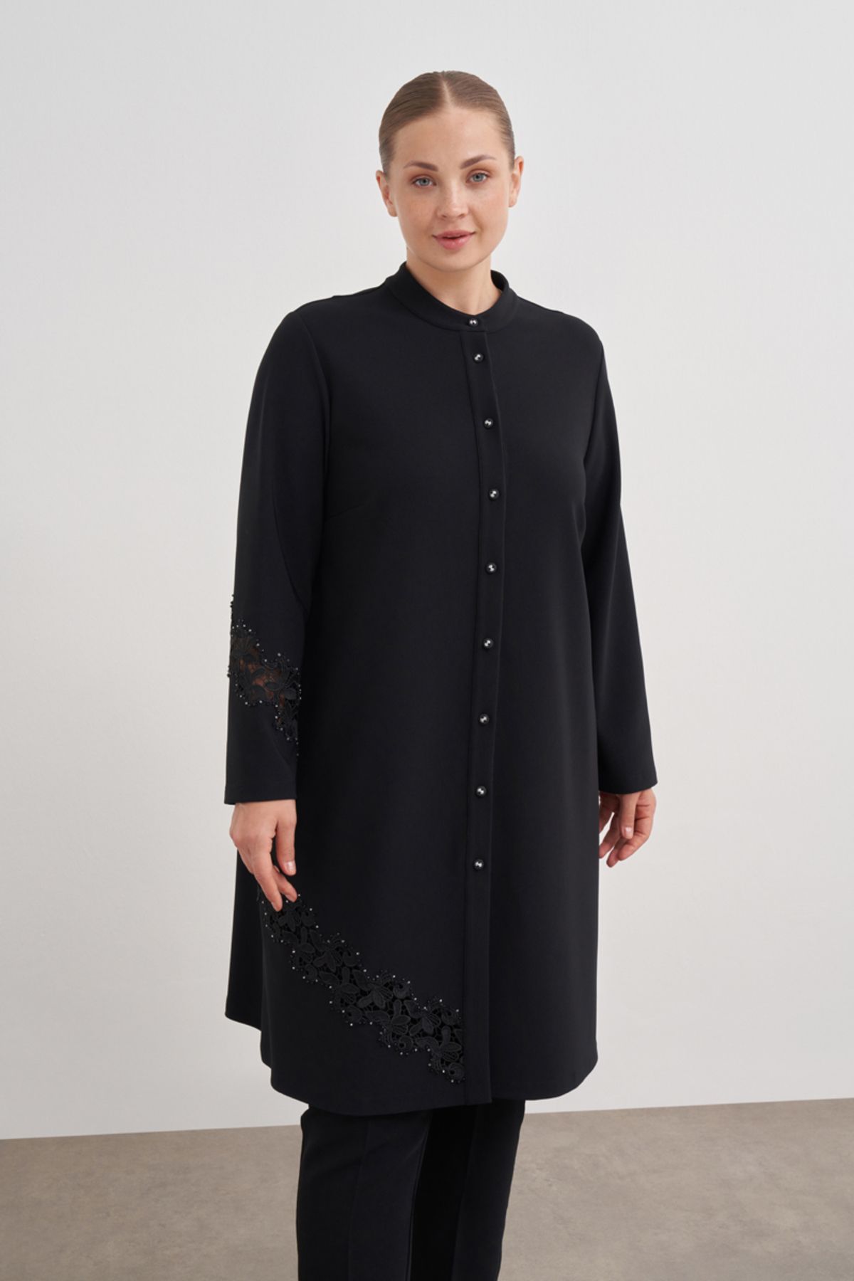 22618112 ژاکت کش باف پشمی Aker