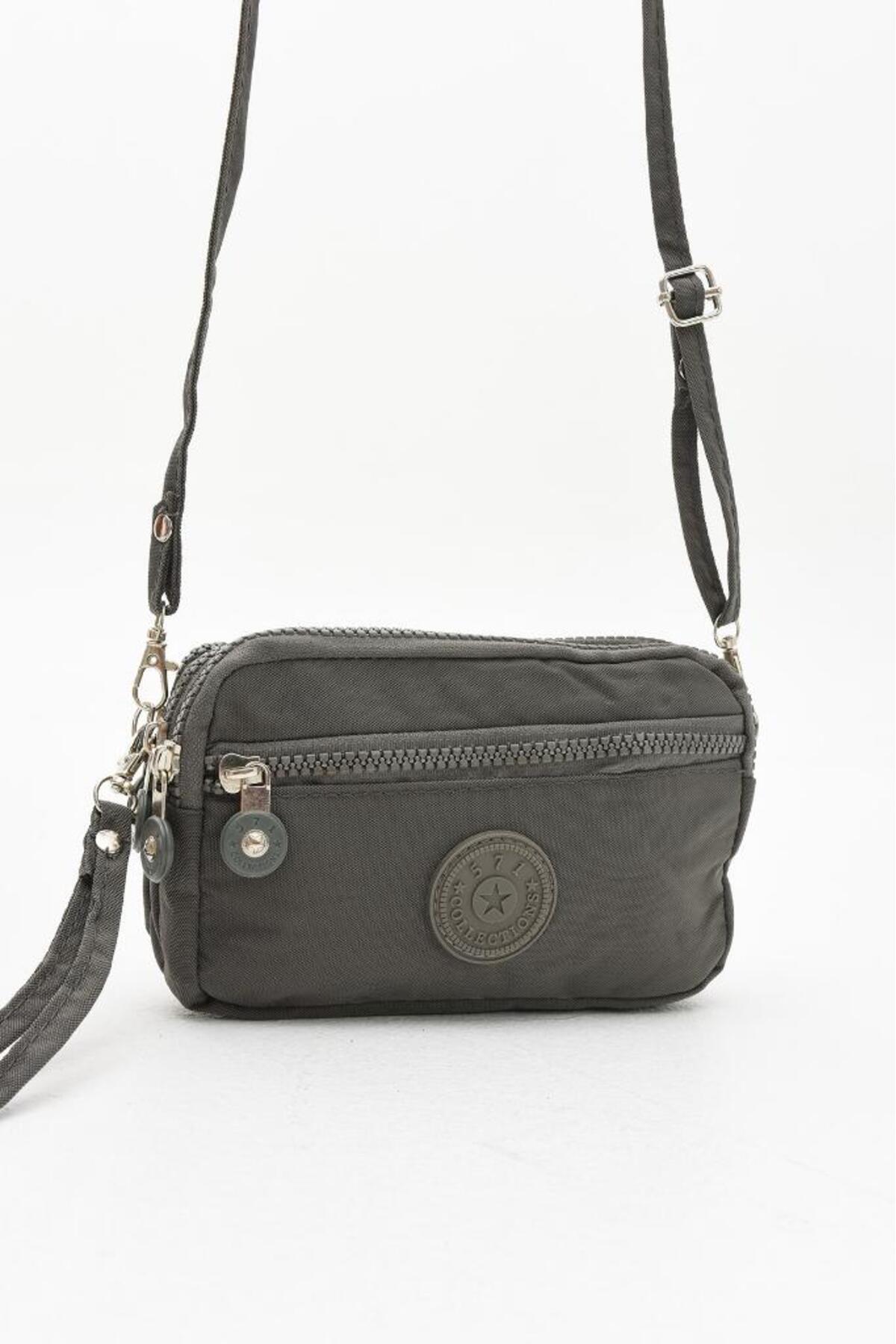 Baginn Klinkır Kumaş Mini Çapraz Askılı Kadın Cep Telefonu Çantası El Çantası Cüzdan 10*18 Cm Su İtici görsel 5