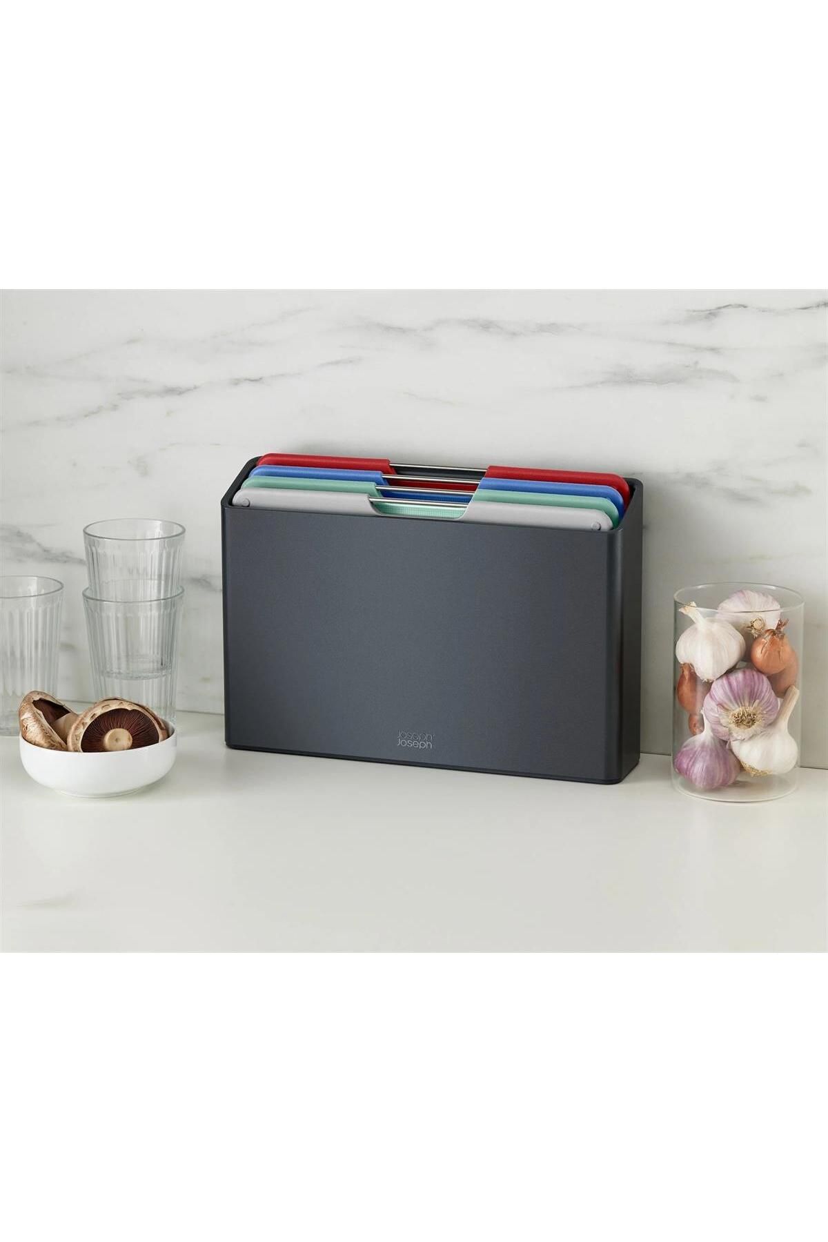 Joseph Joseph-Cmllashop Joseph Folio Regular Cutting Board Set, Graphite, Shore Grey 542093 7