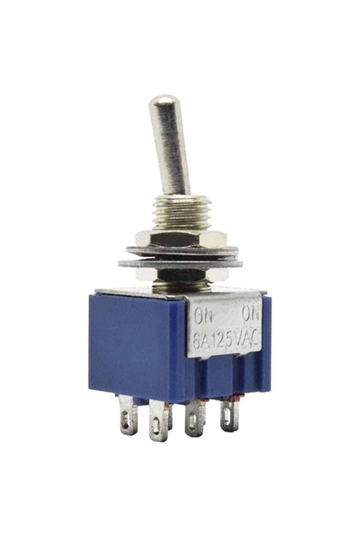 Go İthalat TOGGLE SWİTCH ON-ON Ø6MM MTS-202 (IC-144) (4401)