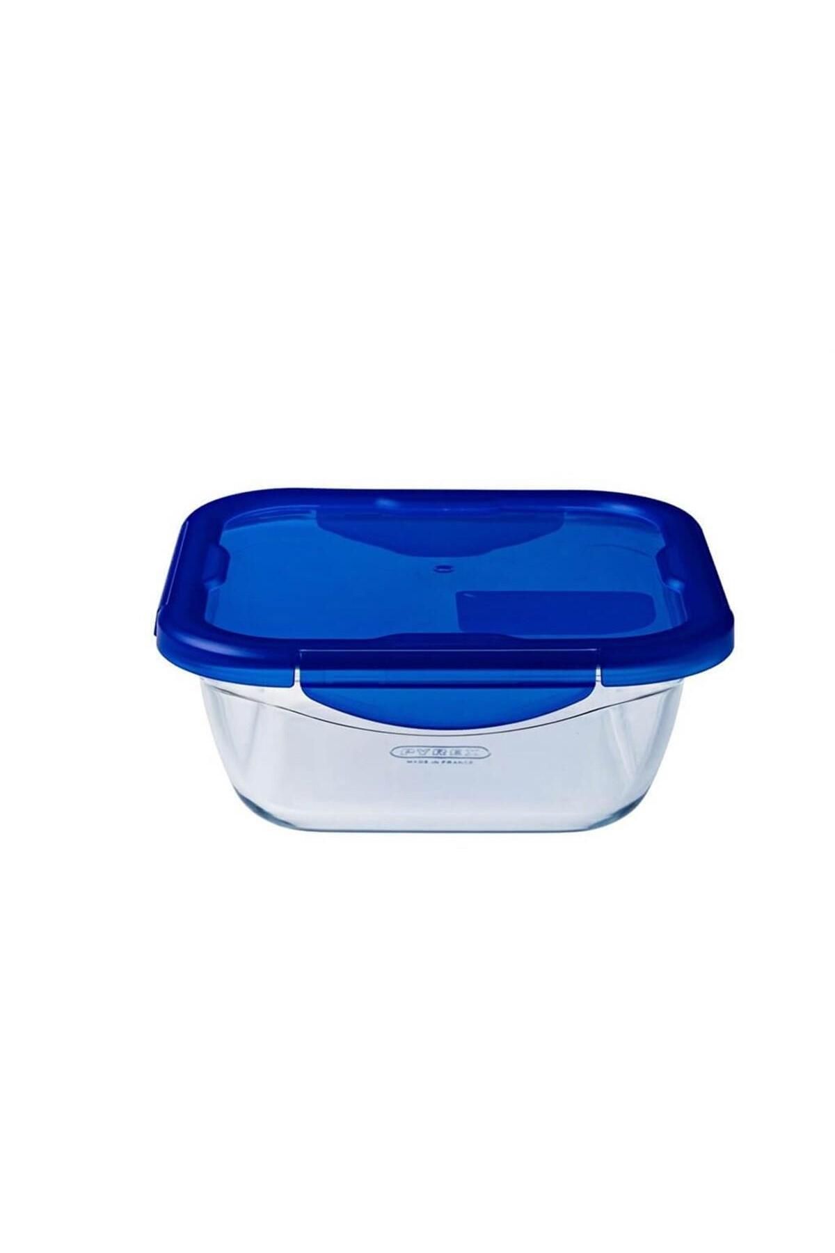 Pyrex-Square Storage Container with Lid 1.9 L 2