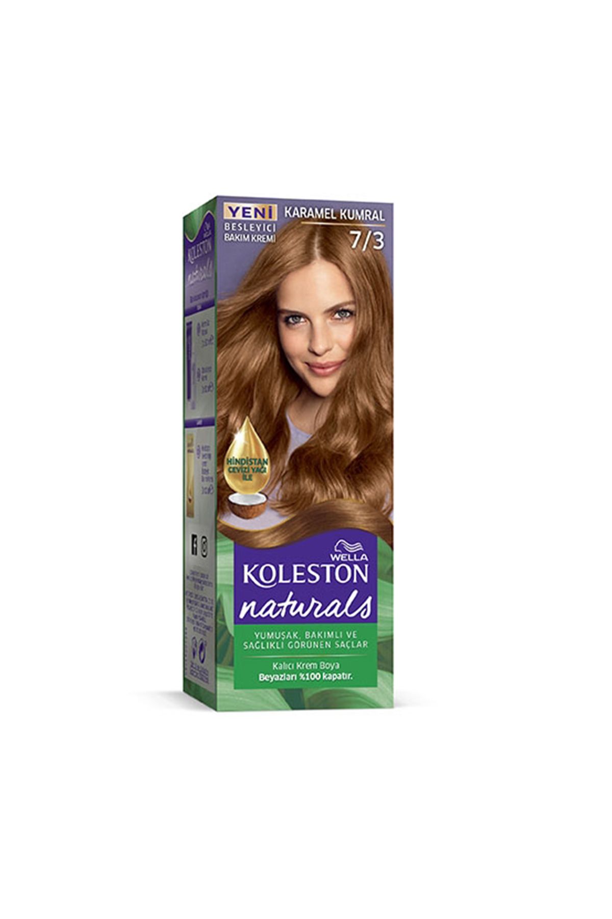 karadağsb Naturals Saç Boyası Karamel Kumral 7/3