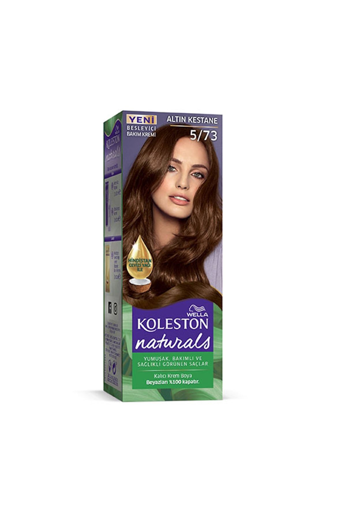 karadağsb Naturals Saç Boyası Altın Kestane 5/73