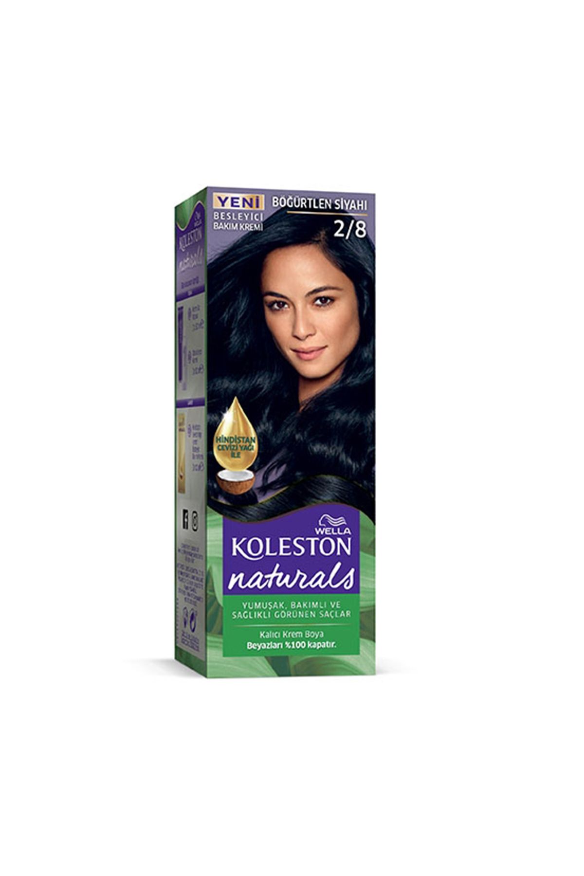 karadağsb Naturals Saç Boyası Böğürtlen Siyahı 2/8