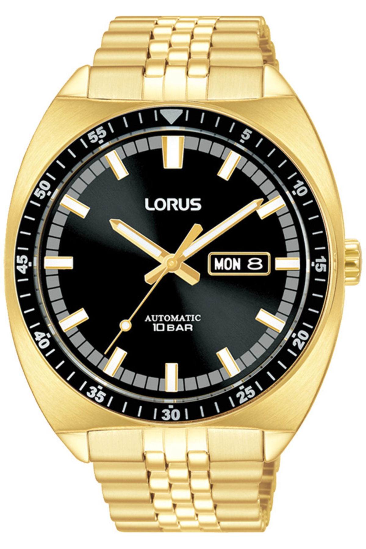 【限定】Resurrection Larus No.1 Black&Gold Lorus Rl448bx9 Otomatik Erkek Kol Saati - Fiyatı, Yorumları