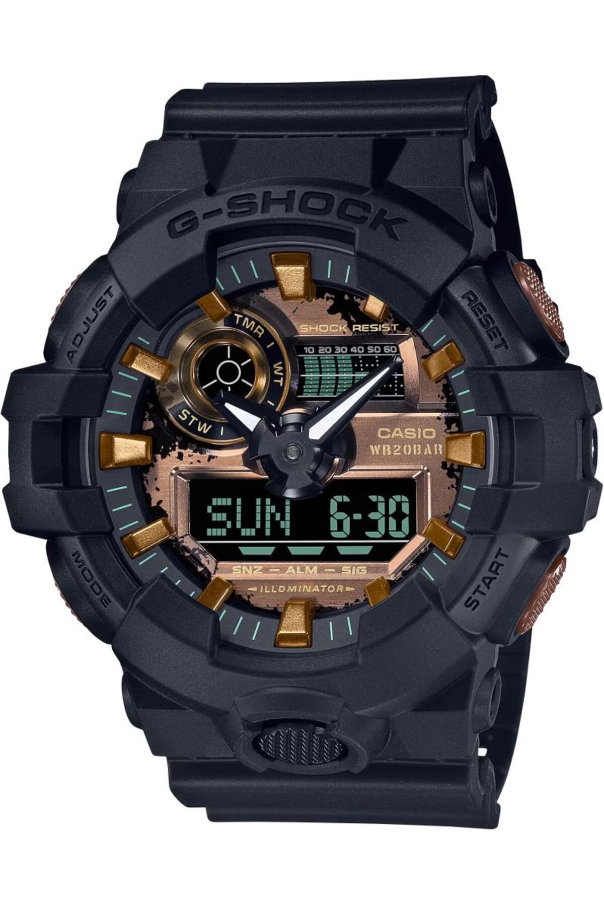 ساعت مچی مردانه Ga-700rc-1adr G-shock Casio